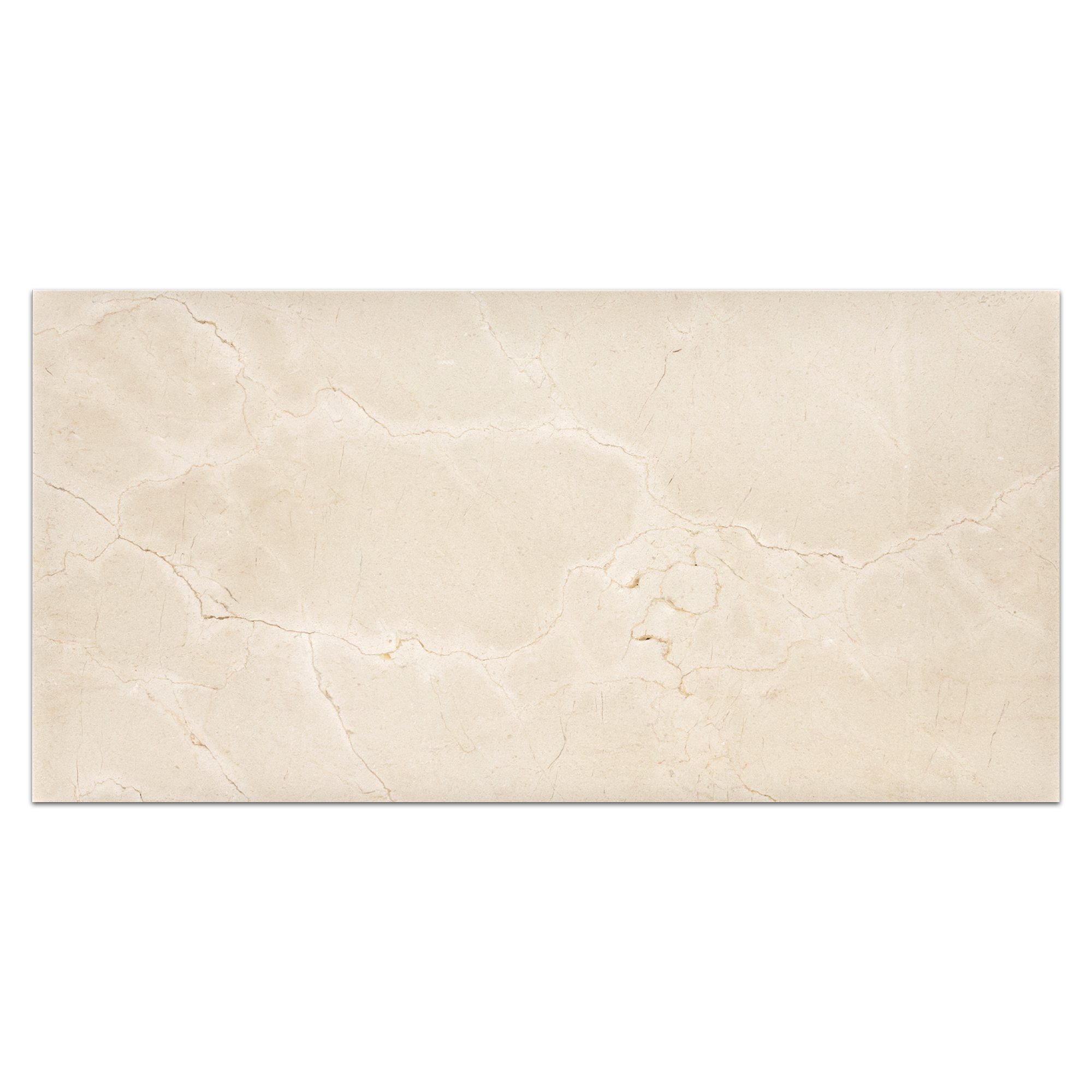 Elon Crema Marfil Marble Rectangle Field Tile 12x24x0.375 Honed - Surface Group International