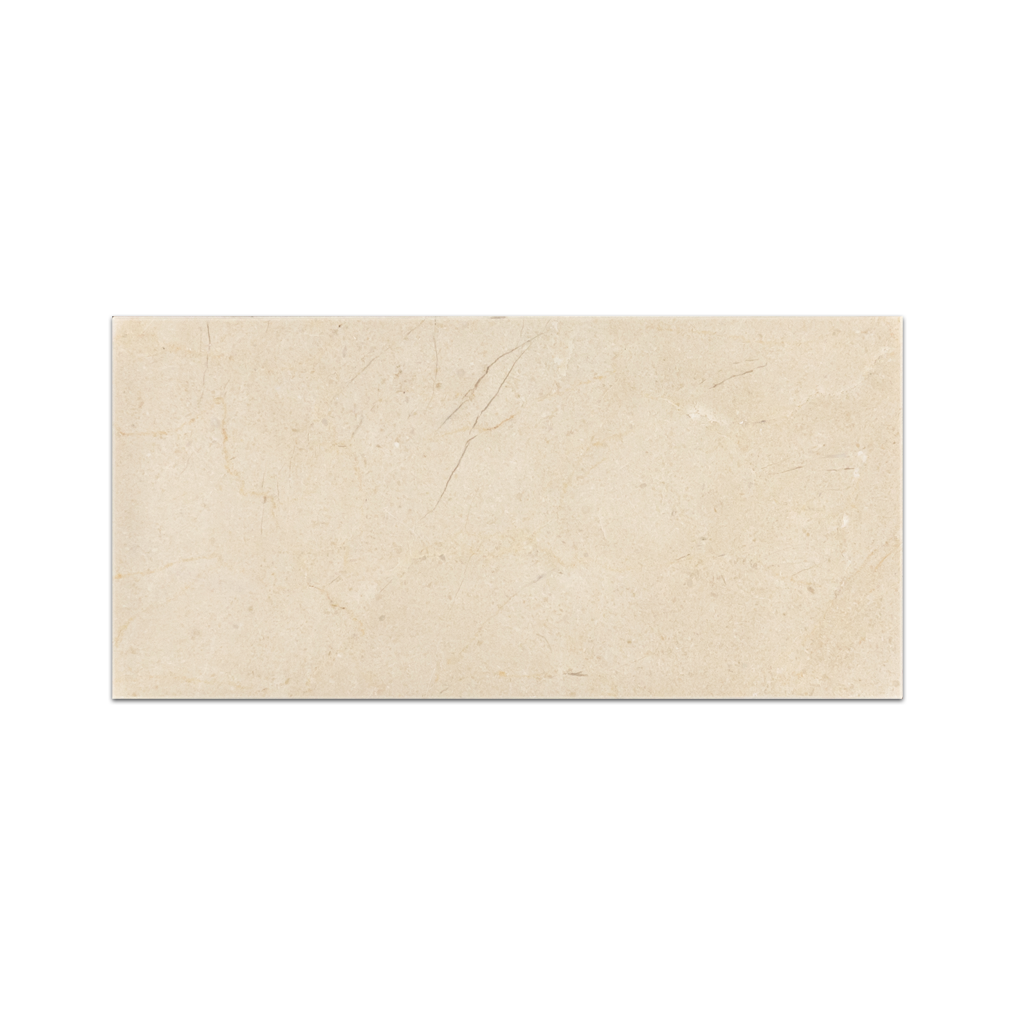 Elon Crema Marfil Marble Rectangle Field Tile 6x12x0.375 Honed - Surface Group International