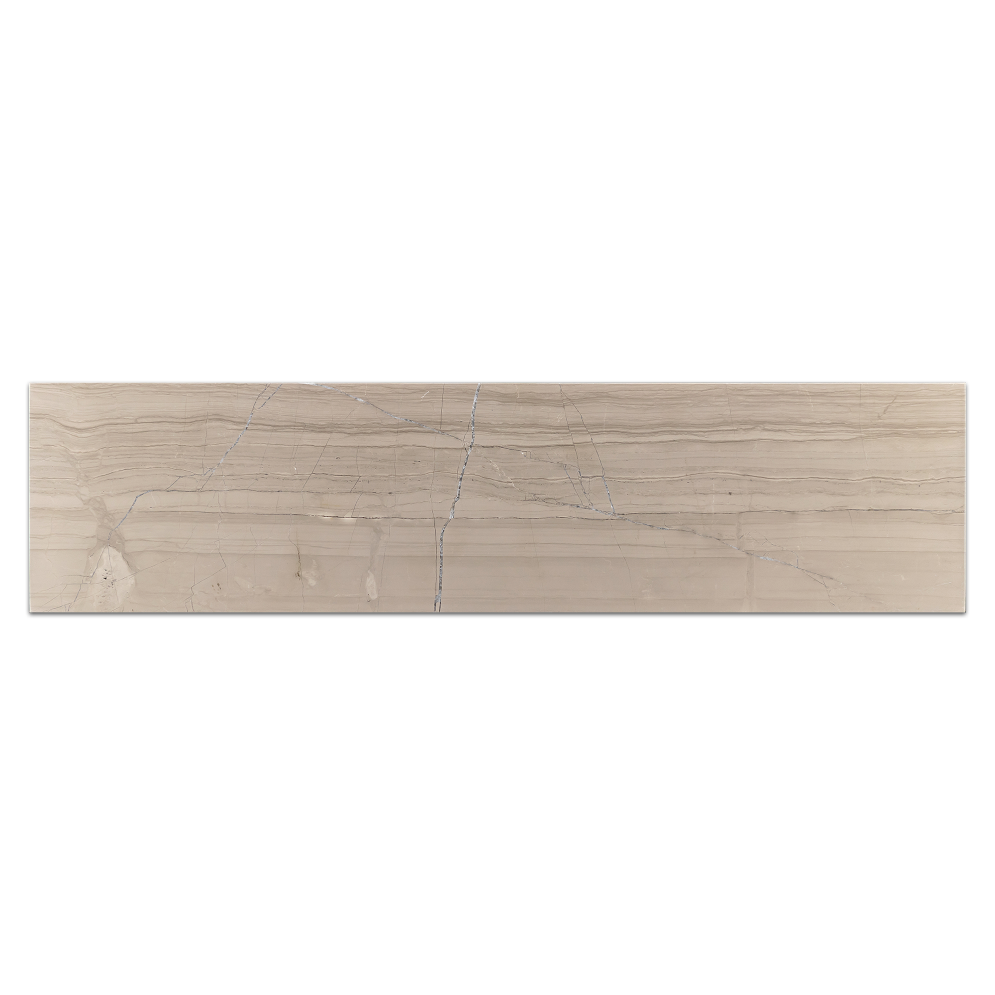Elon Driftwood Marble Rectangle Field Tile 6x24x0.375 Honed - Surface Group International