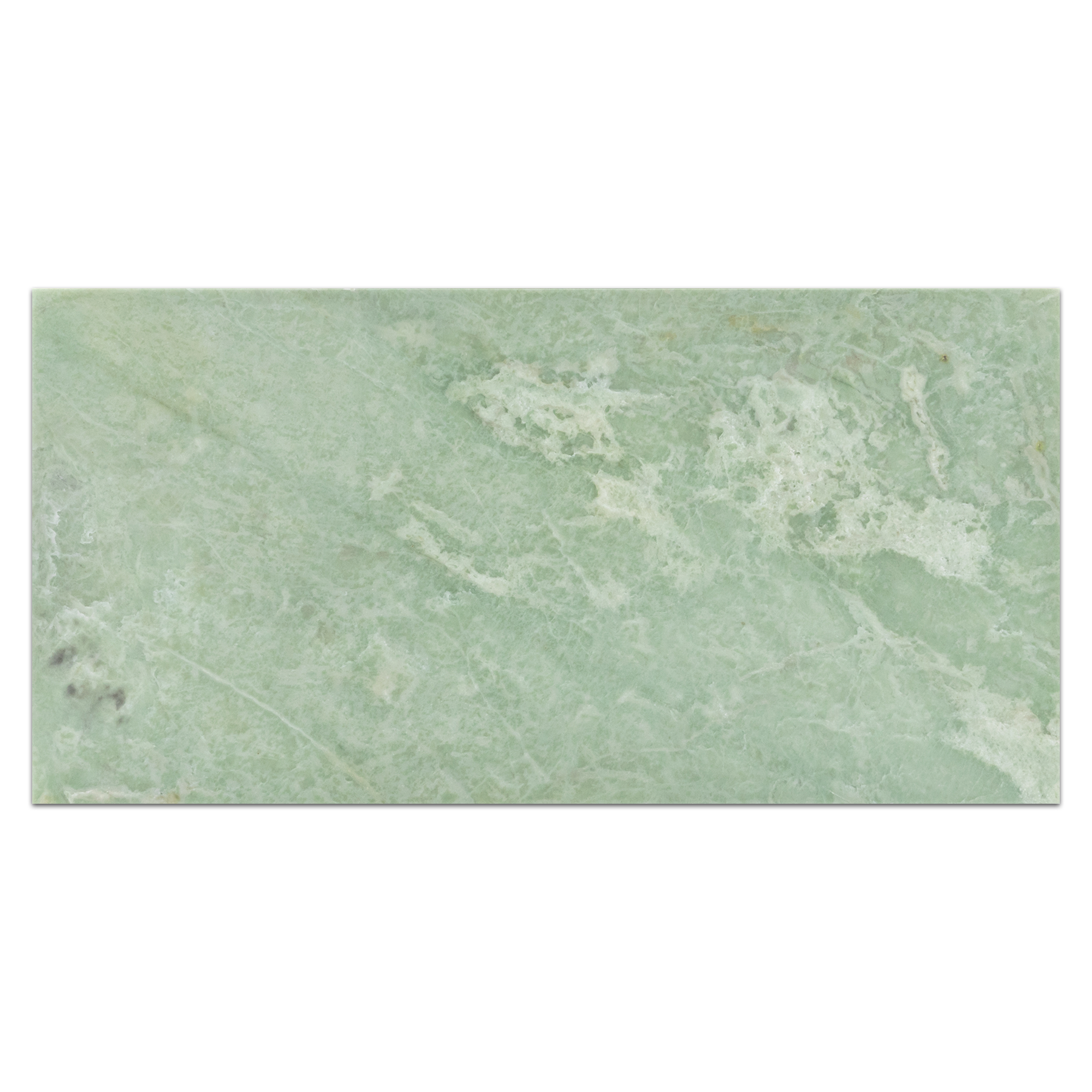 Elon emerald green marble rectangle field tile 12x24x0.375 honed AM6624H Surface Group International product