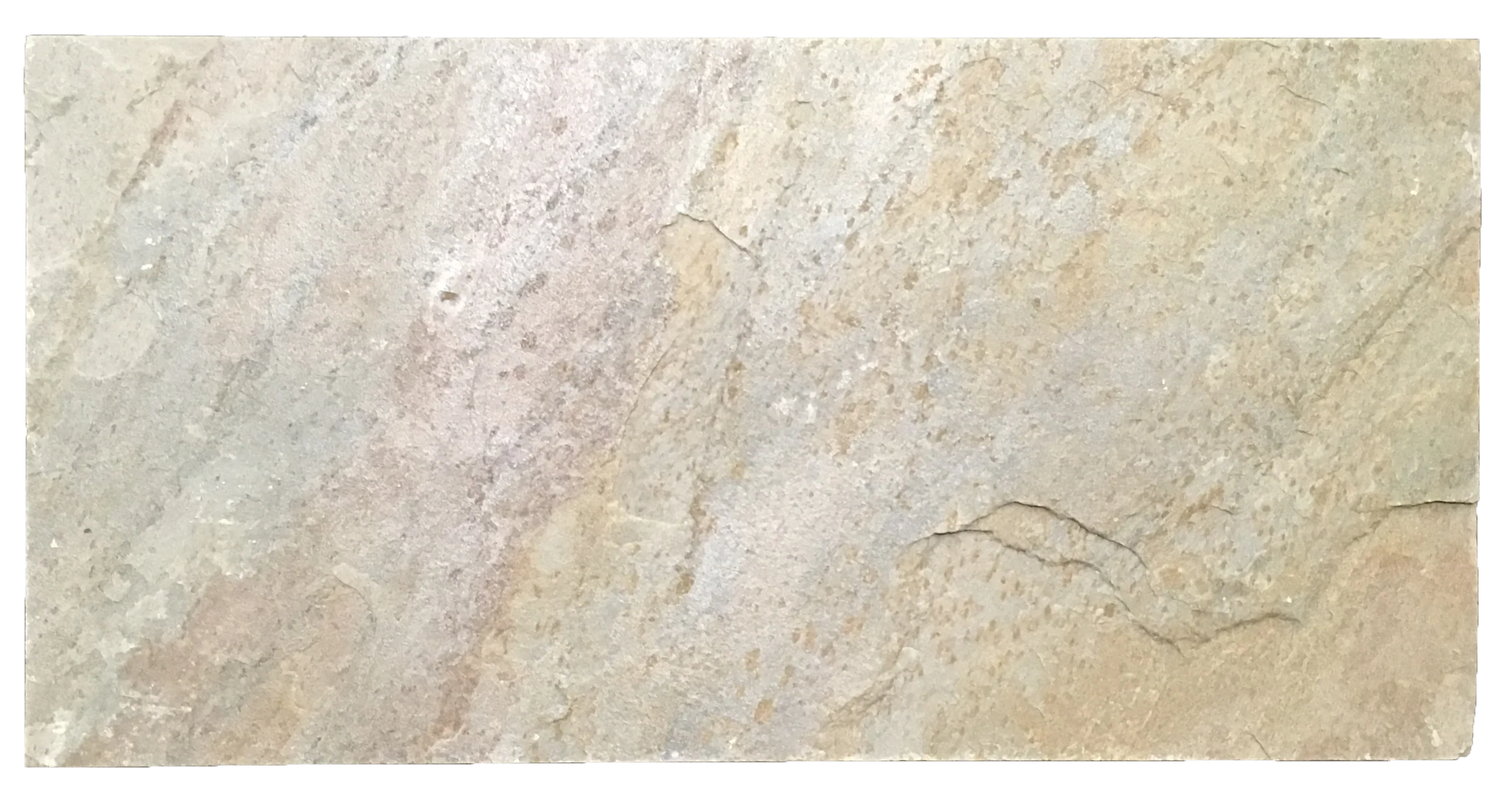 Elon Golden Sand Quartzite Rectangle Field Tile 12x24x0.375 Brushed - Surface Group International