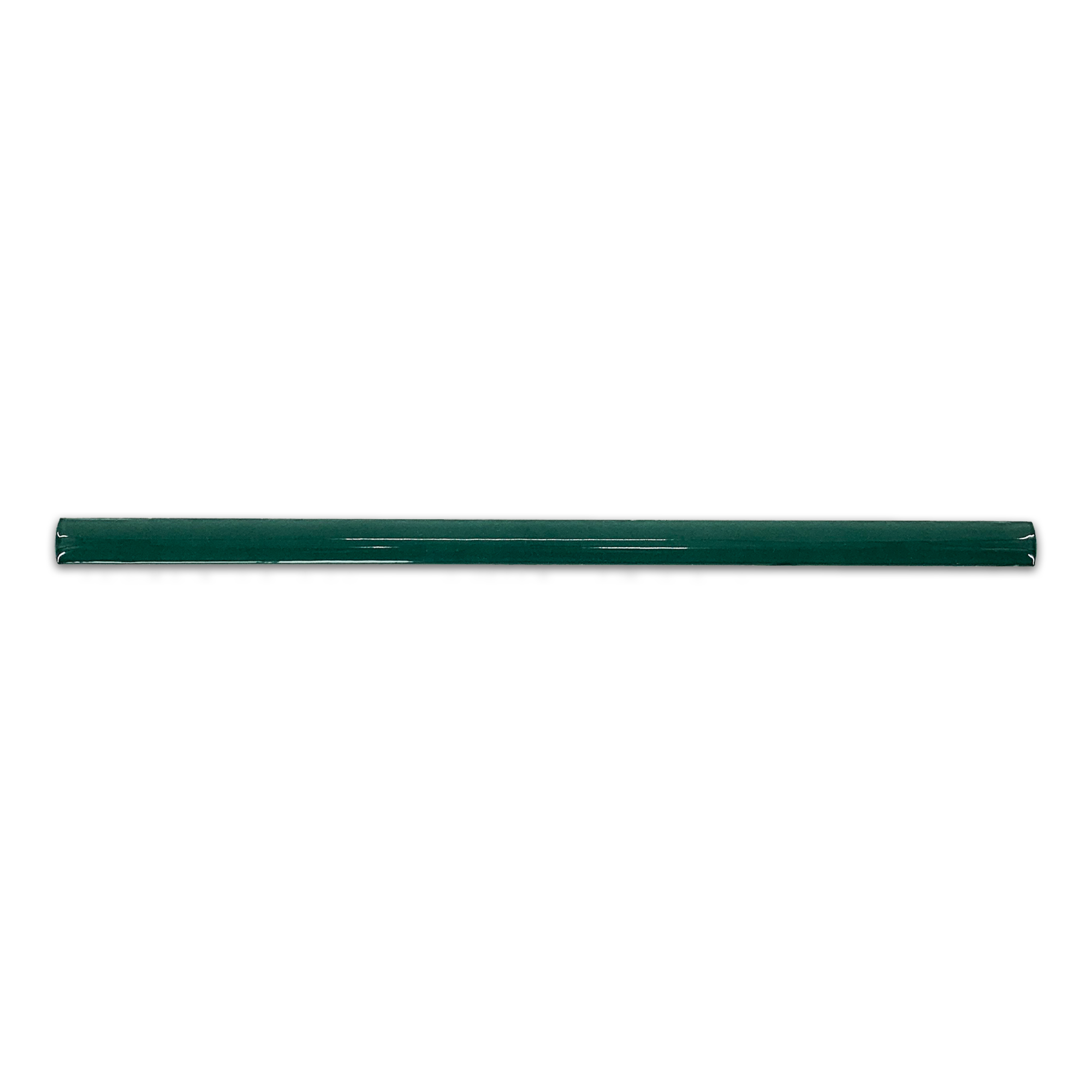 Elon Hampton Green Ceramic Quarter Round Tile 0.5x12x0.25 Glossy BC303G Surface Group International Product