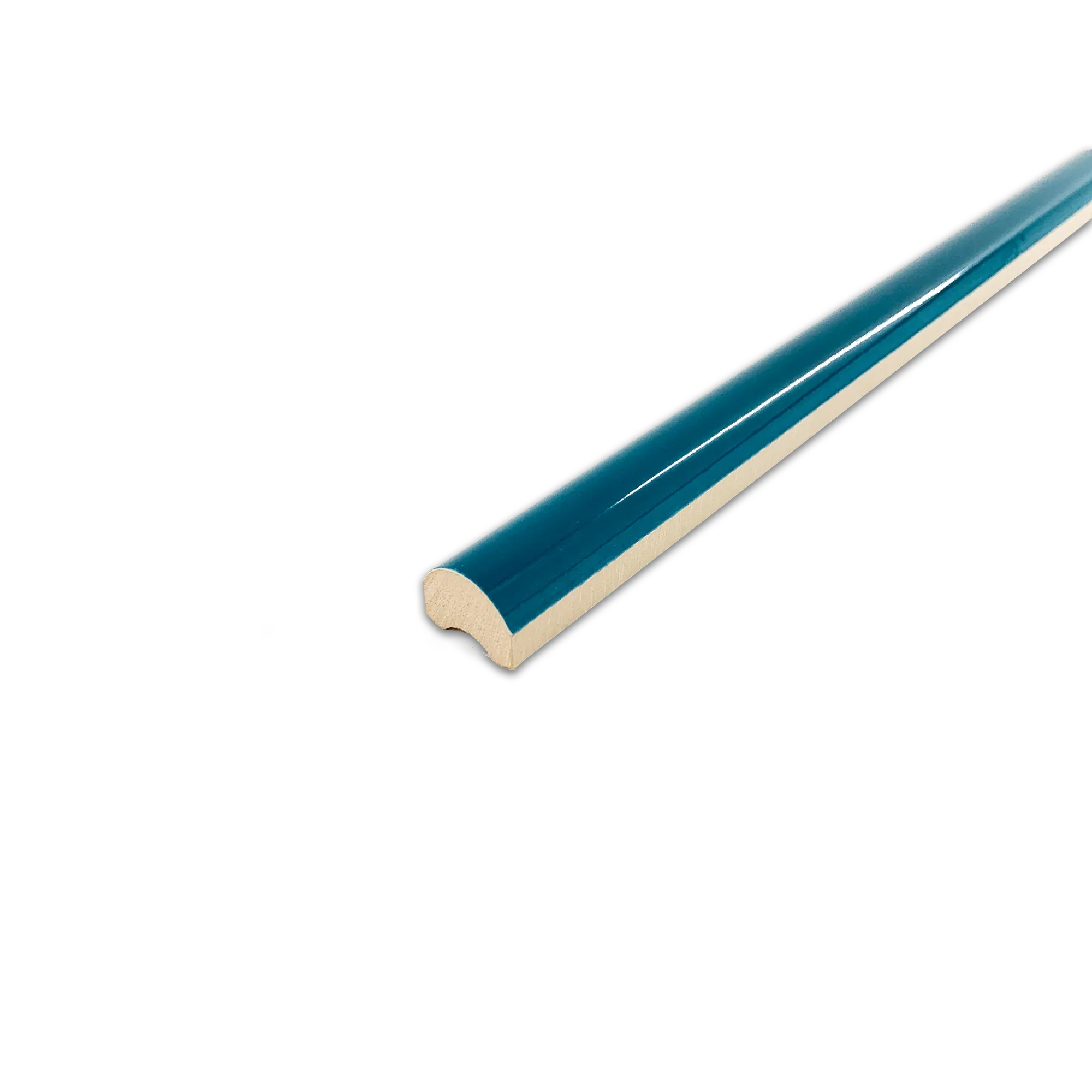 Elon Hampton Turquoise Ceramic Pencil 0.75x12x0.75 Glossy BC705G - Surface Group International