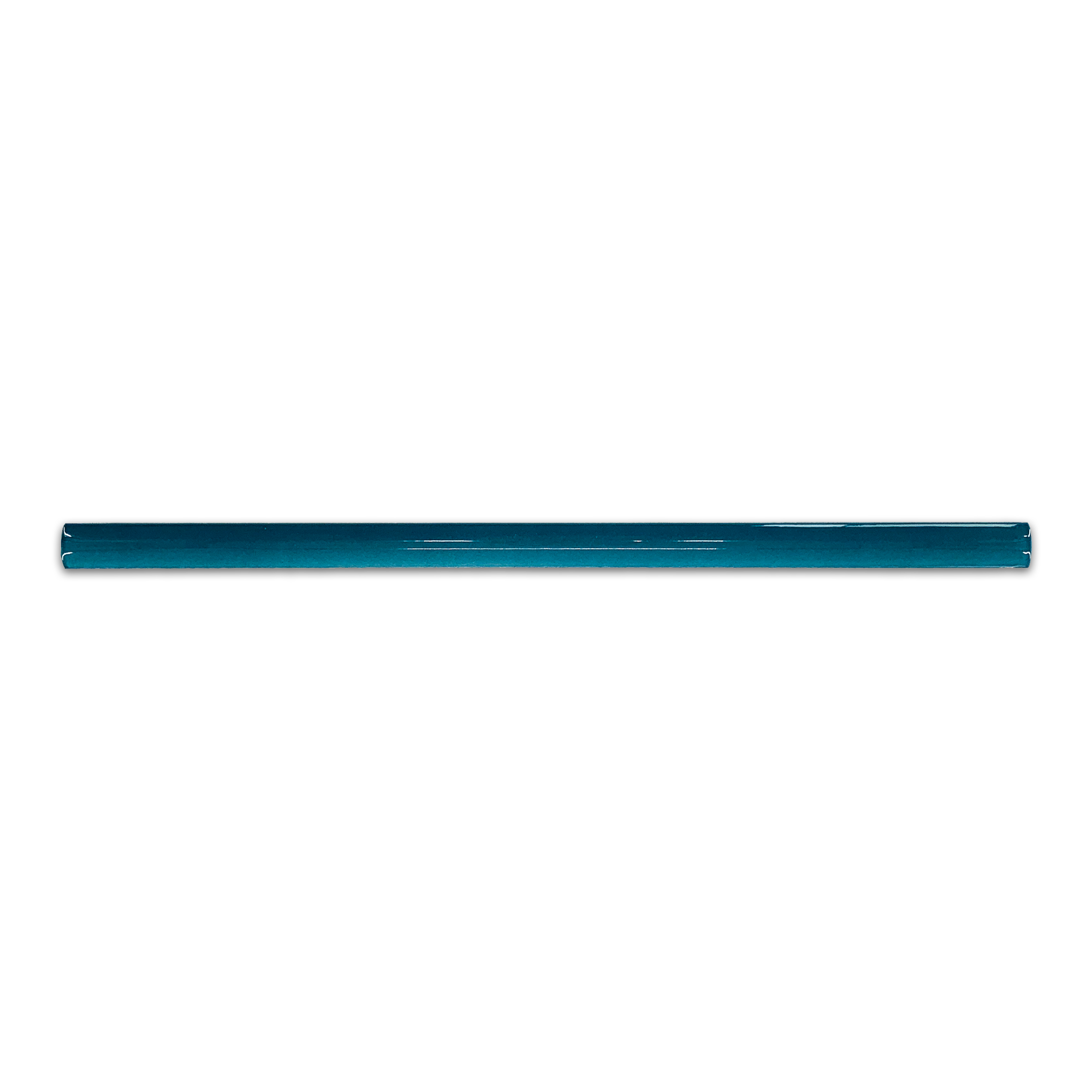 Elon Hampton Turquoise Ceramic Quarter Round Tile 0.5x12x0.25 Glossy BC703G Surface Group International Product