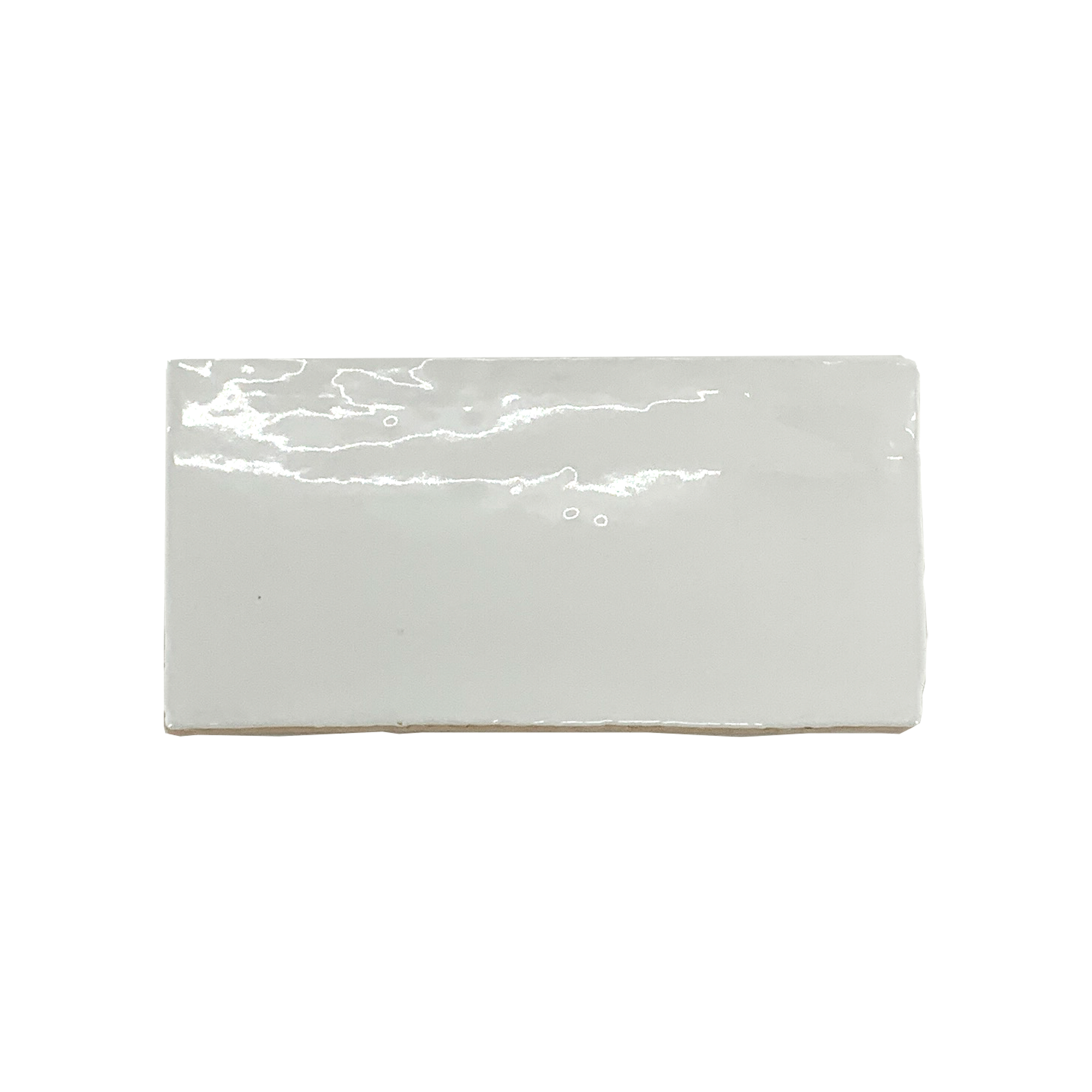 Hampton White Ceramic Rectangle Wall Tile | 3
