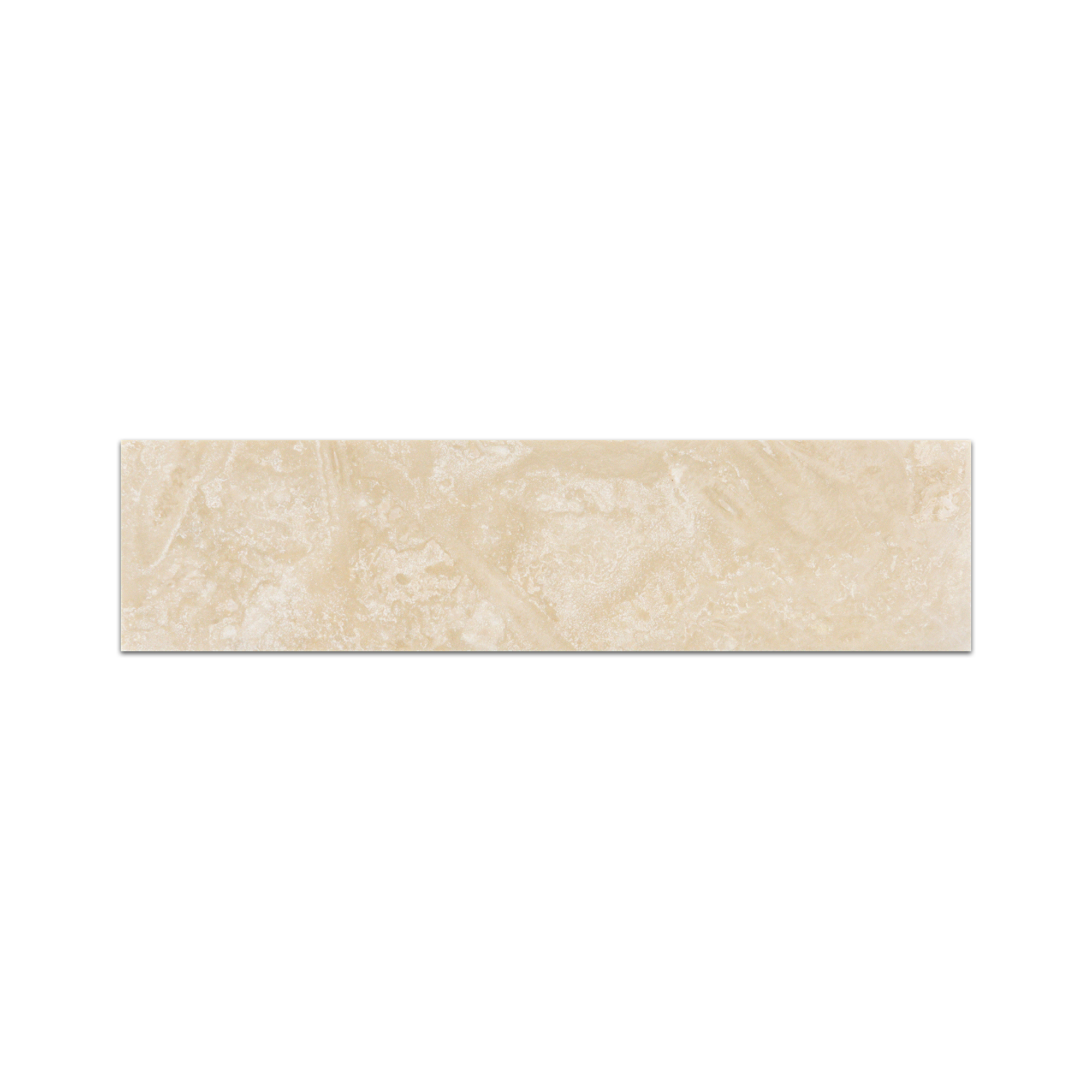 Elon light ivory cross cut travertine rectangle field tile 3x12x0.375 honed - Surface Group International