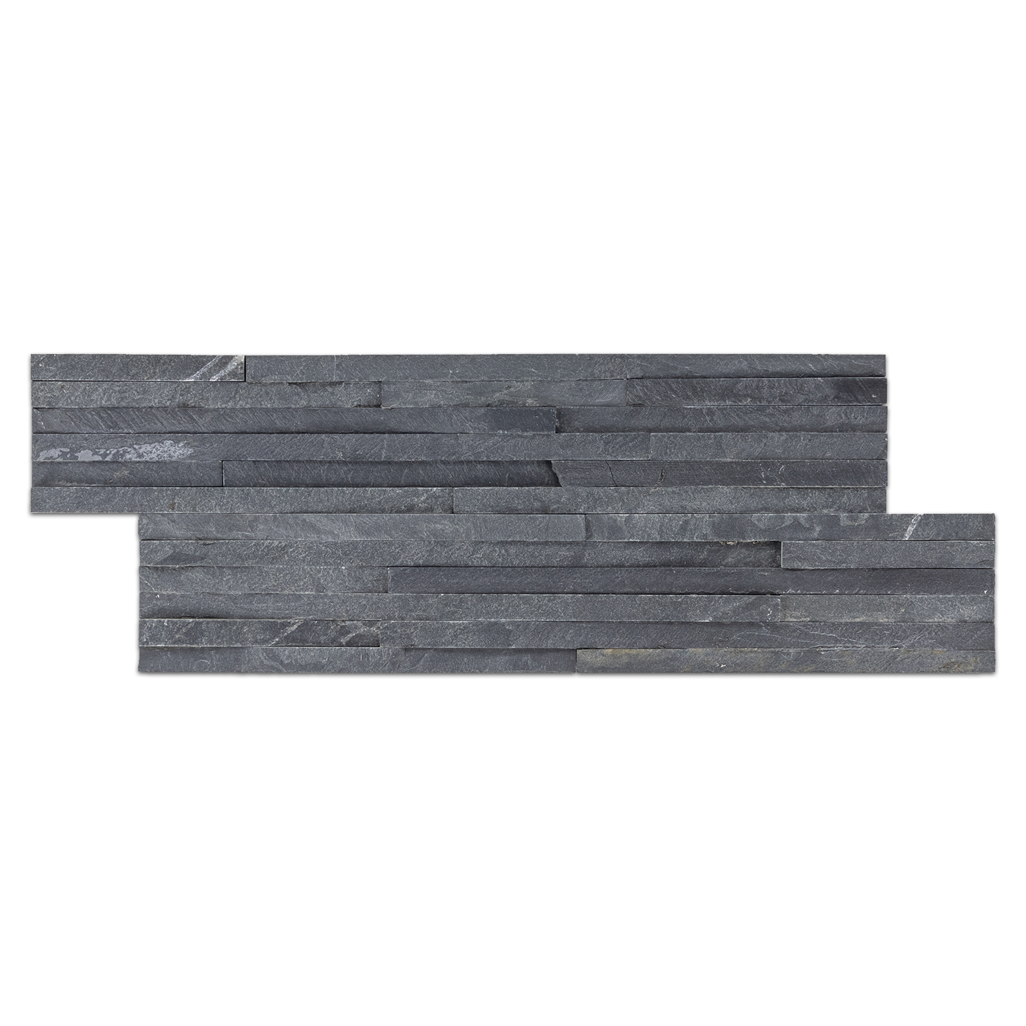 Elon Midnight Slate Random Strip Field Mosaic 6x16x0.375 Cleft SV152 Surface Group International Product