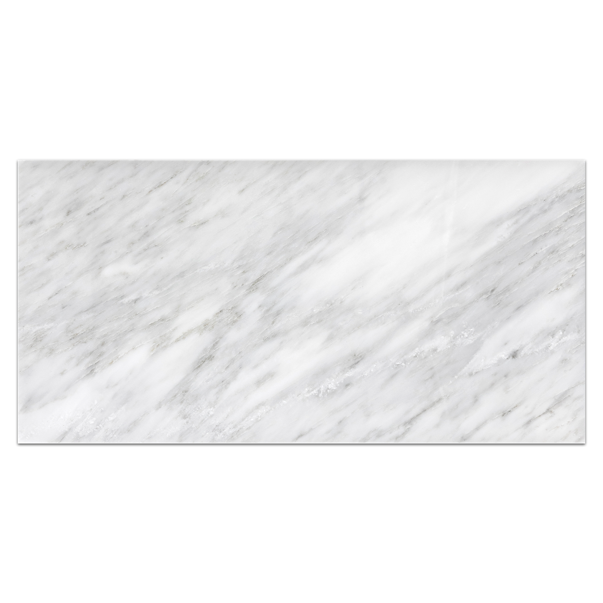 Elon Mystic Gray Marble Rectangle Field Tile 12x24x0.375 Polished - Surface Group International