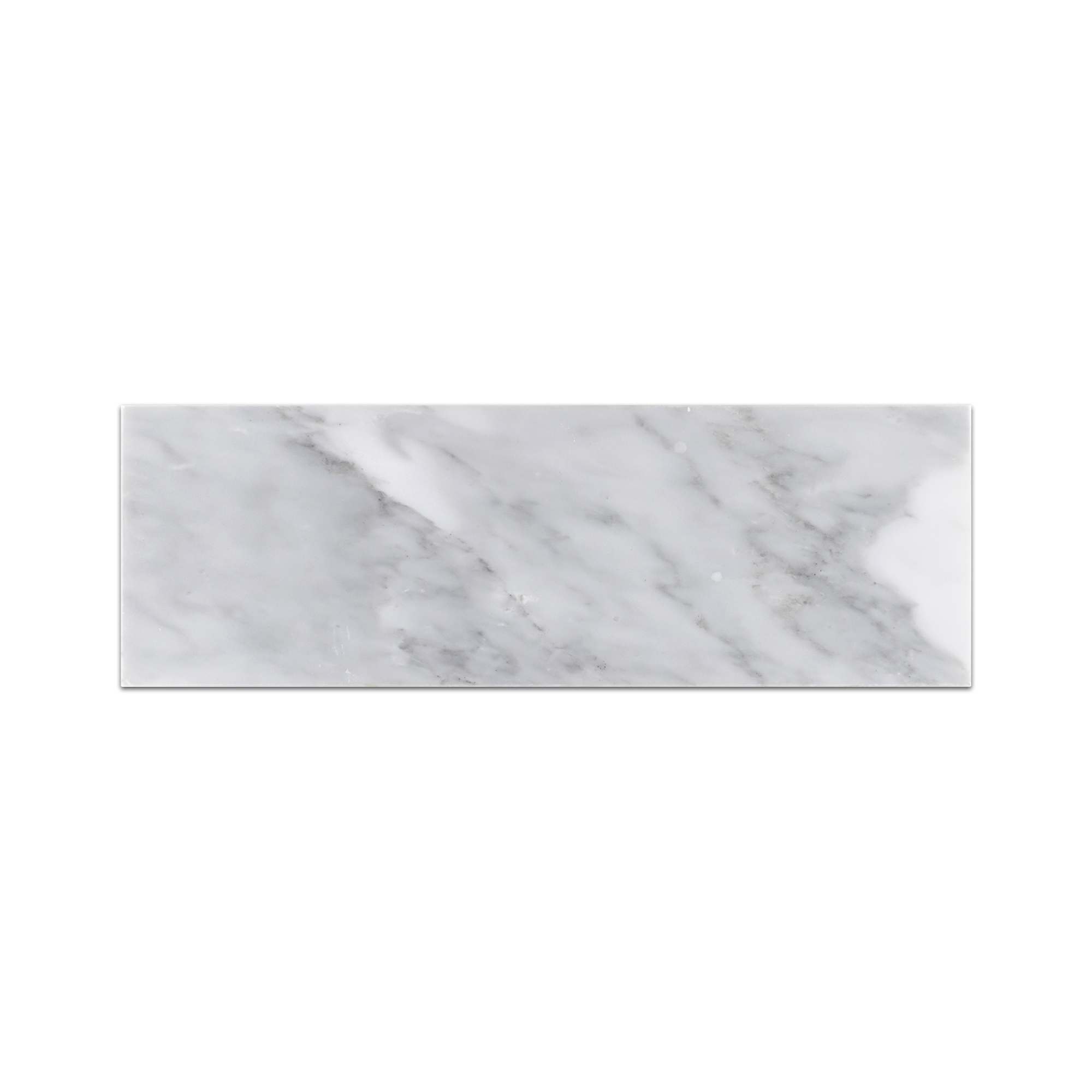 Elon Mystic Gray Marble Rectangle Field Tile 4x12x0.375 Honed - Surface Group International