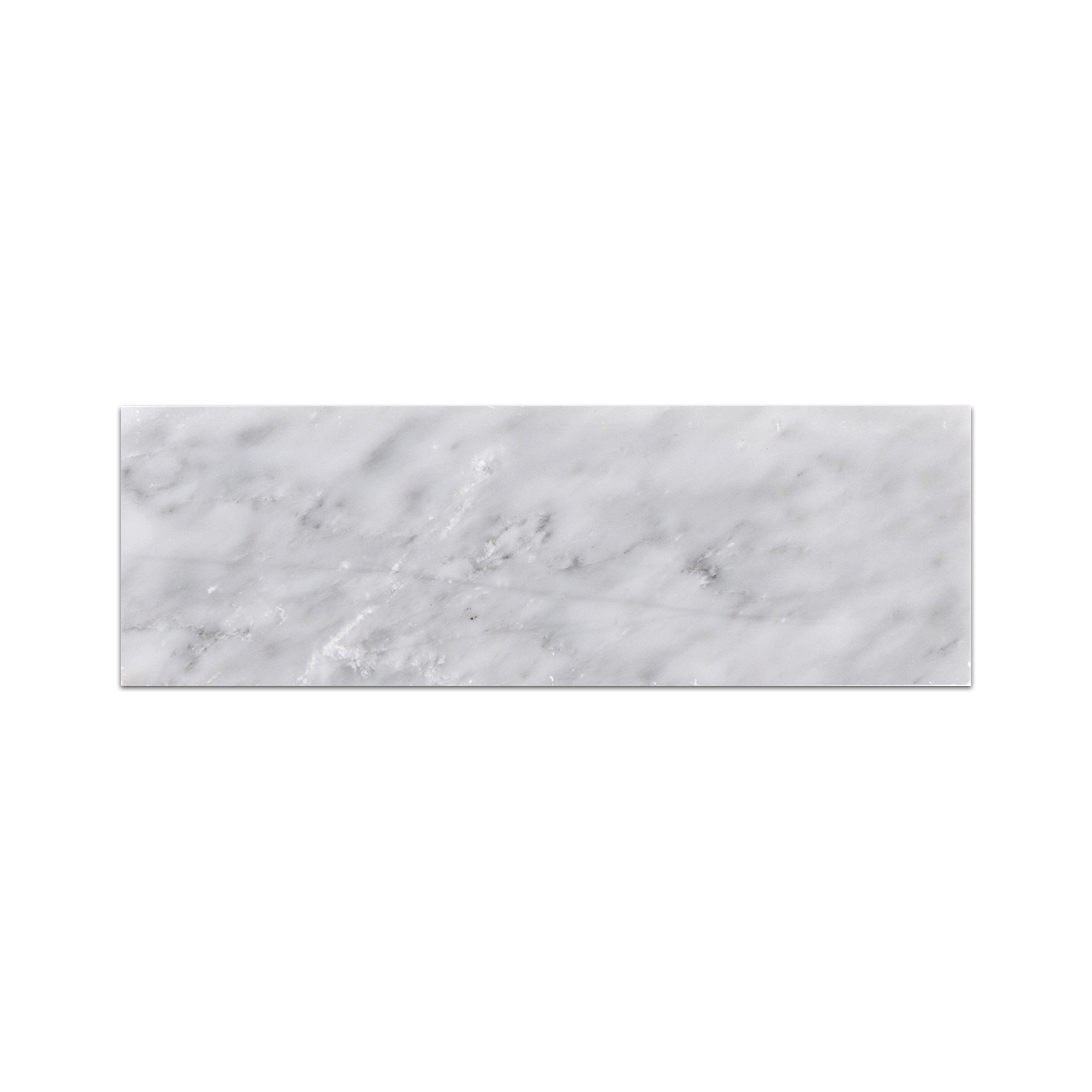 Elon Mystic Gray Marble Rectangle Field Tile 4x12x0.375 Polished - Surface Group International