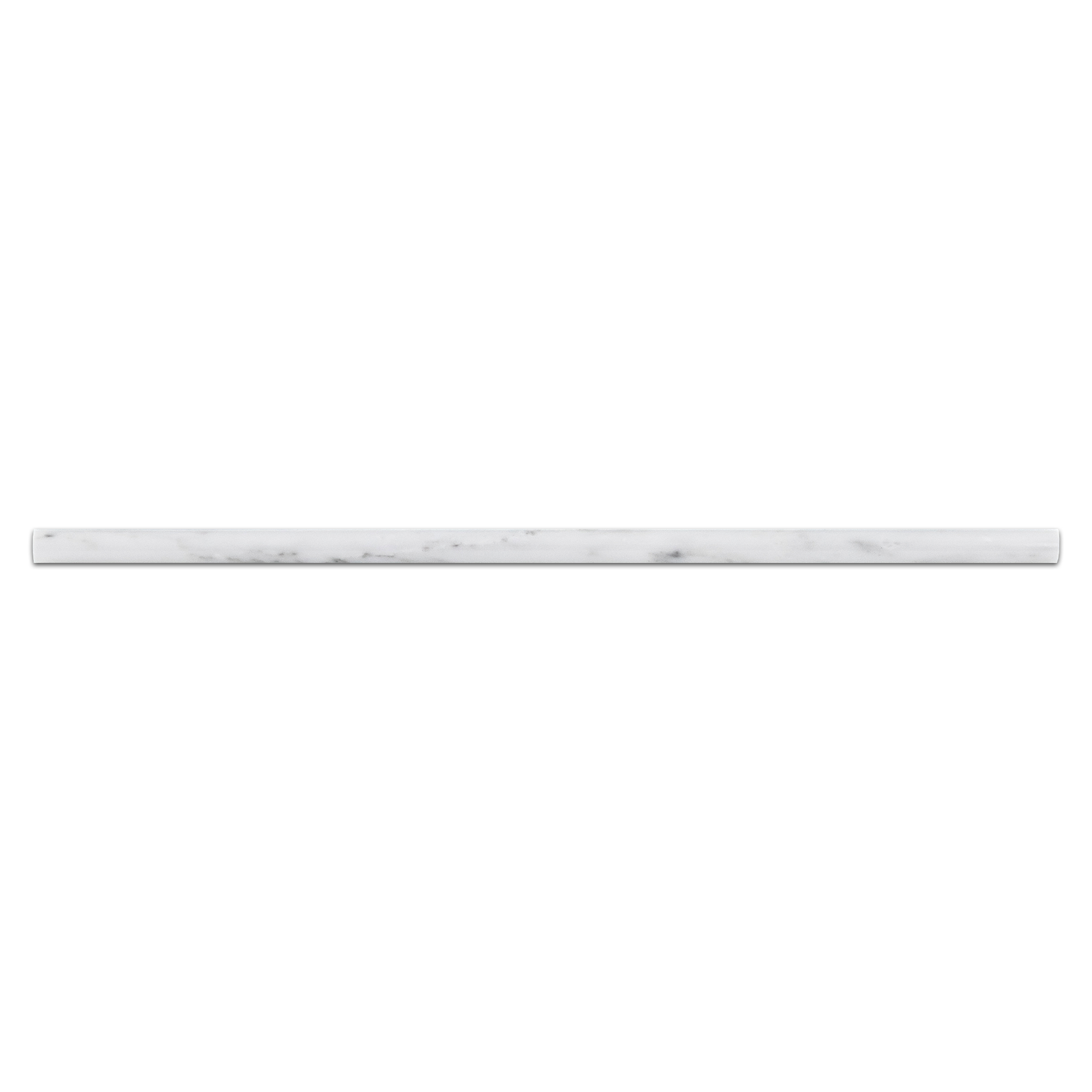 Elon Pearl White Marble Micro Pencil Tile 0.375x12x0.625 Polished - AM8628P Surface Group International