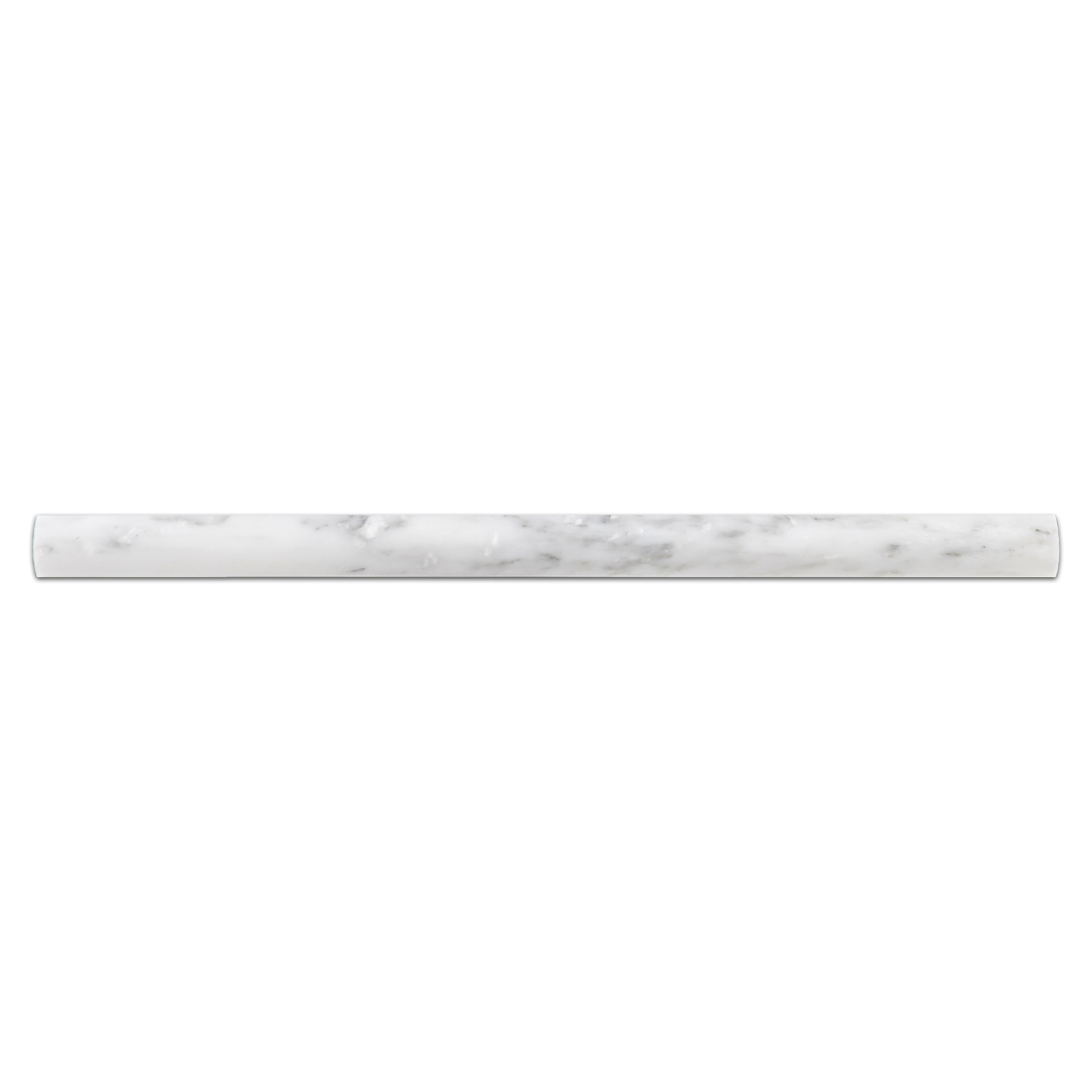 Elon Pearl White Marble Pencil 0.75x12x0.75 Honed Tile - Surface Group International
