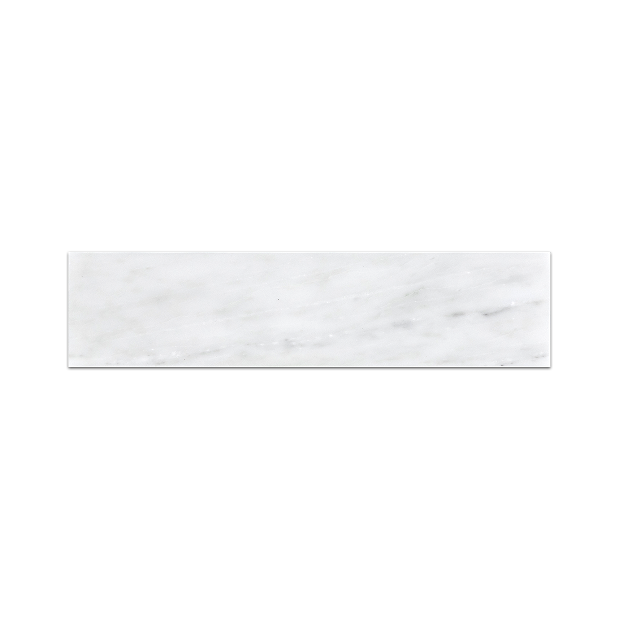 Elon Pearl White Marble Rectangle Field Tile 3x12x0.375 Honed - Surface Group Online Tile Store