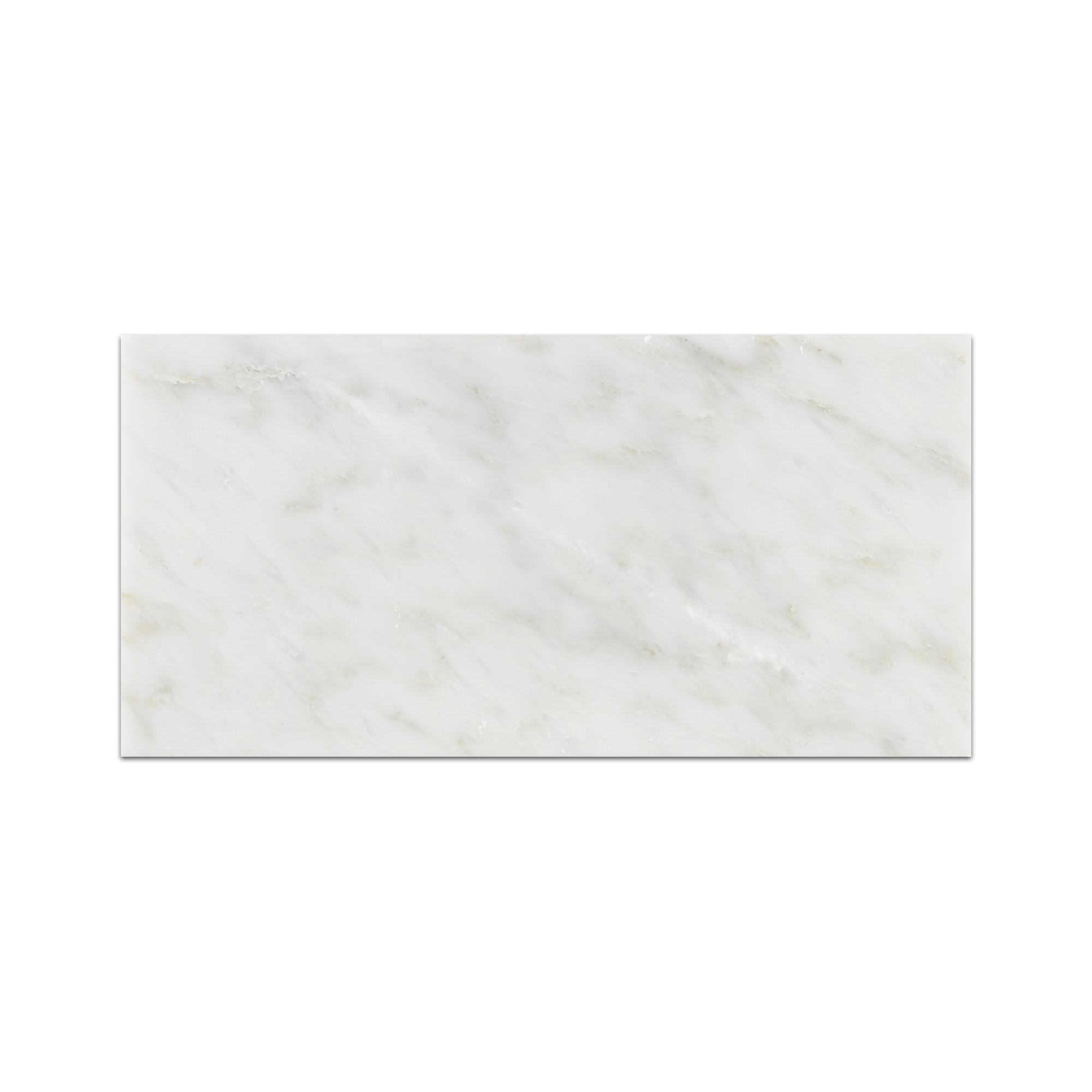 Elon Pearl White Marble Rectangle Field Tile 6x12x0.375 Honed - Surface Group International