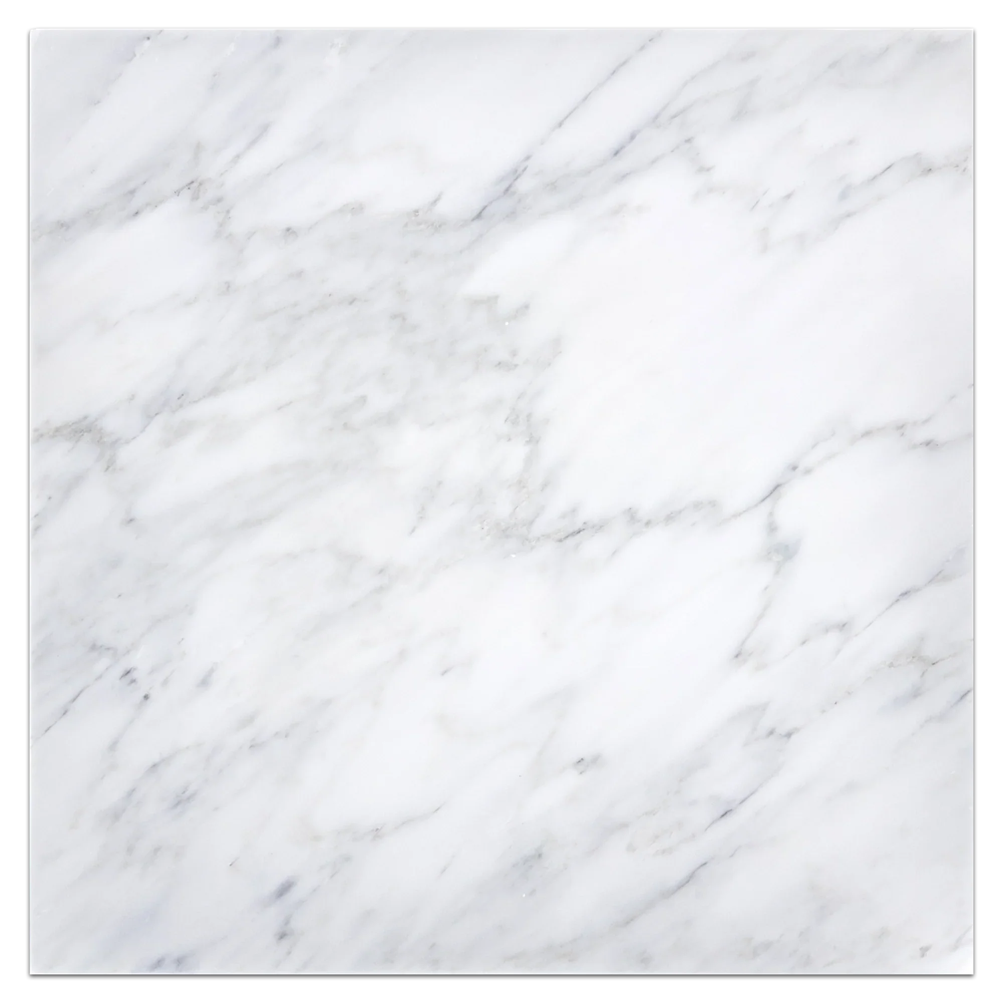 Elon Pearl White Marble Square Field Tile 24x24x0.375 Honed - Surface Group International
