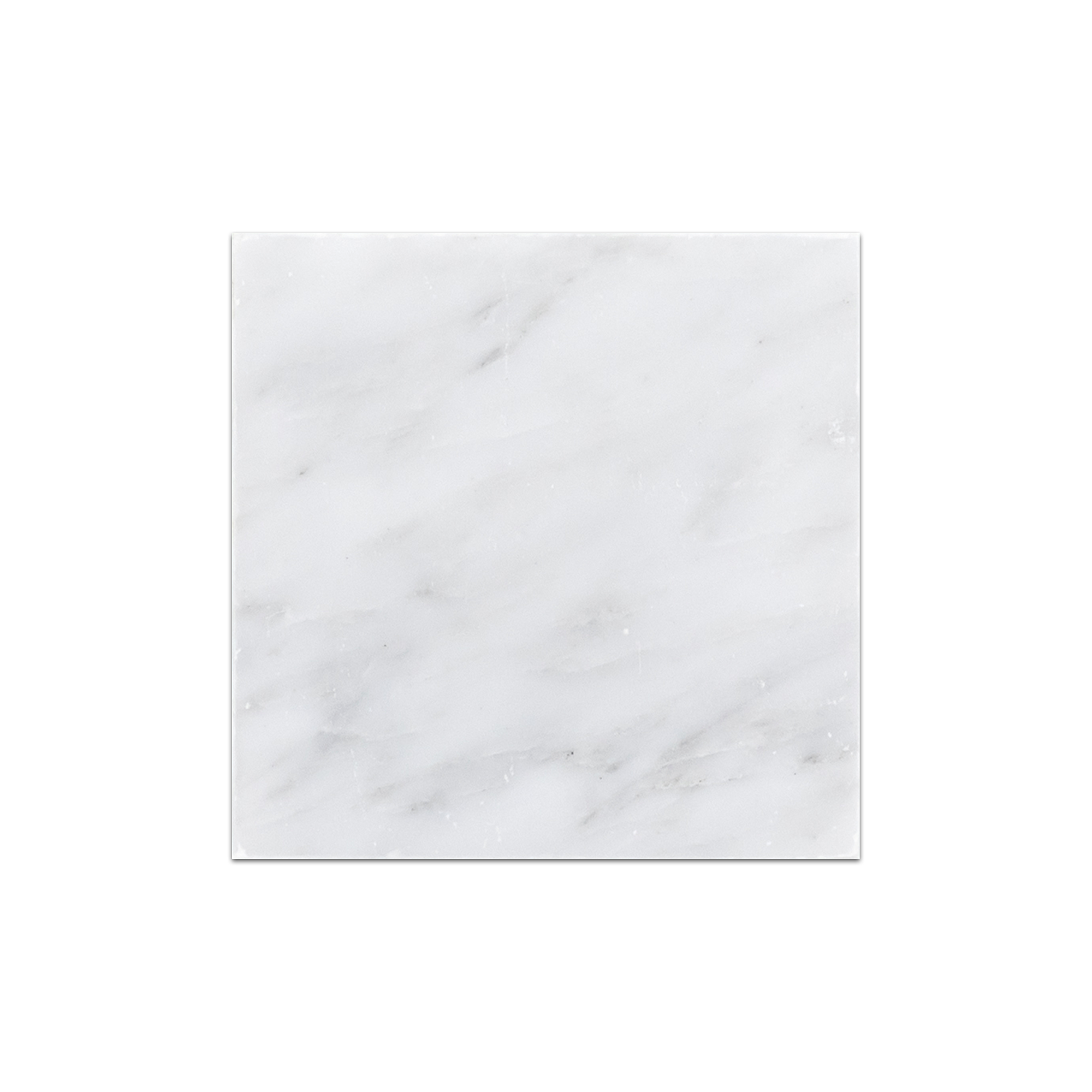Elon Pearl White Marble Square Field Tile 4x4x0.375 Honed - Surface Group International