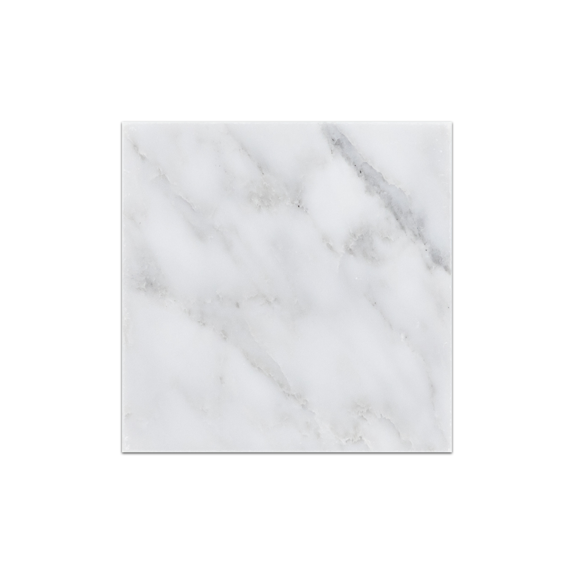 Elon Pearl White Marble Square Field Tile 4x4x0.375 Polished - AM8602P Surface Group International Product