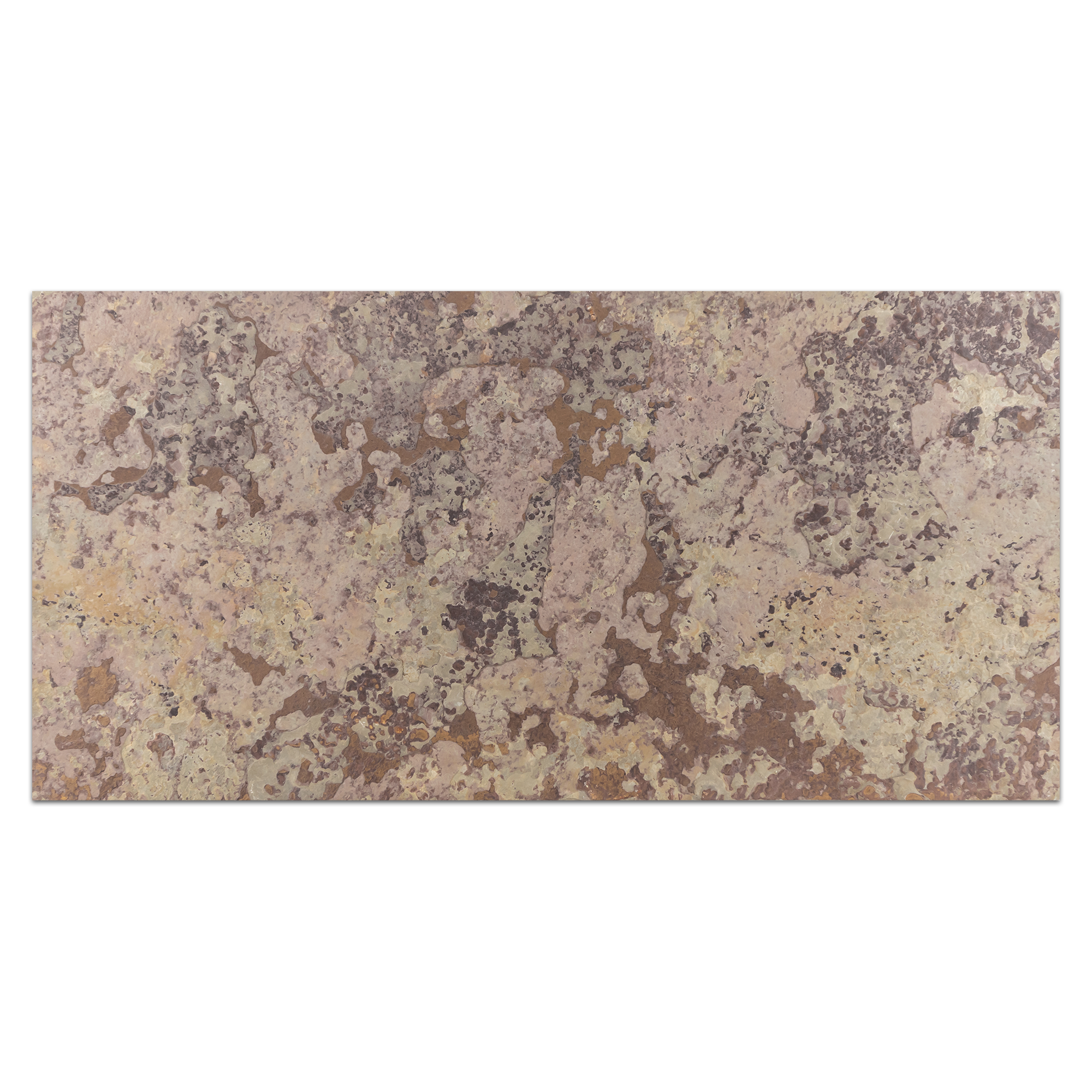 Elon Rustic Multicolor Slate Rectangle Field Tile 12x24x0.375 Brushed SL1820BR Surface Group International Product