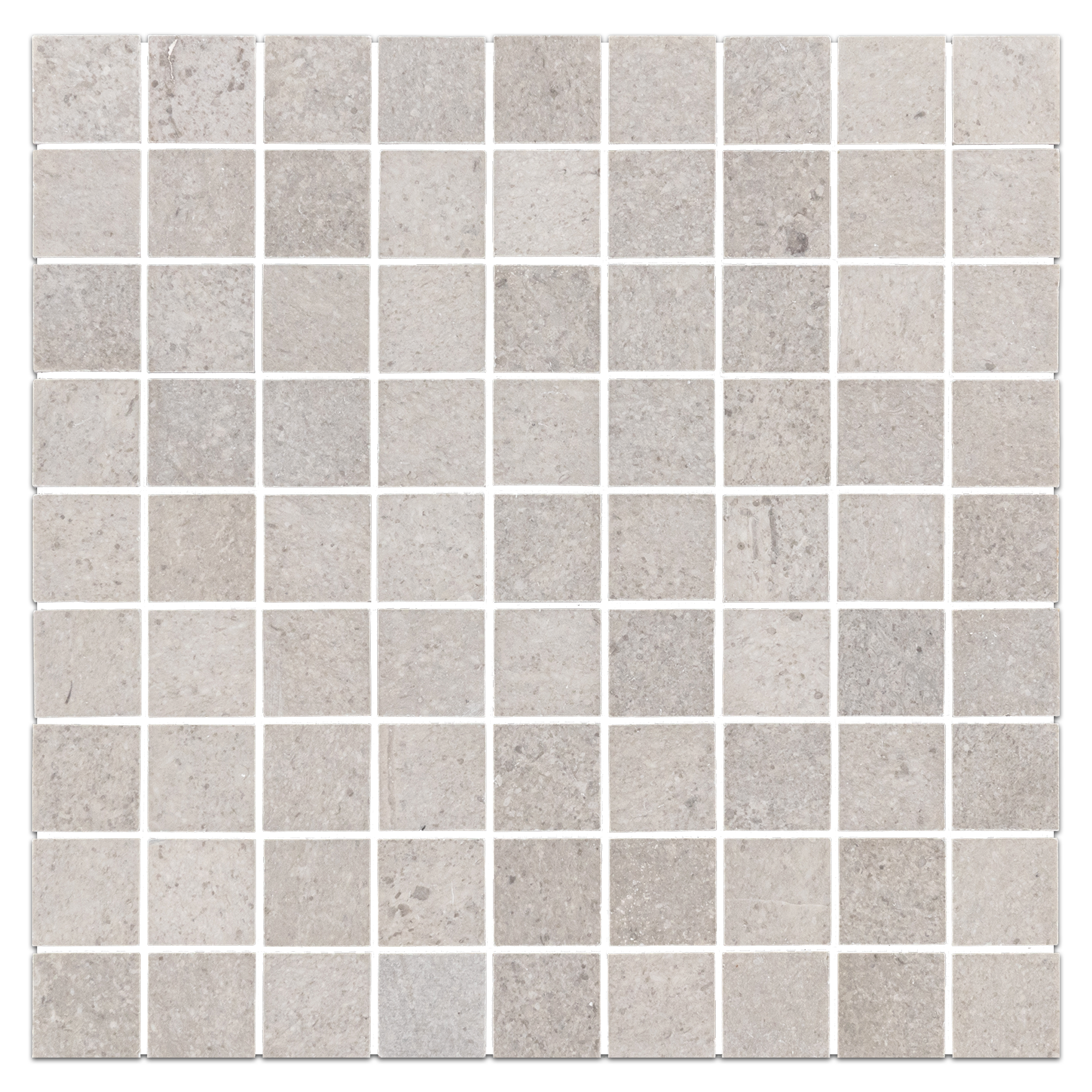 Elon Sand Dollar Marble 1.25x1.25 Straight Stack Field Mosaic 12x12x0.375 Honed Tile - Surface Group Online Store