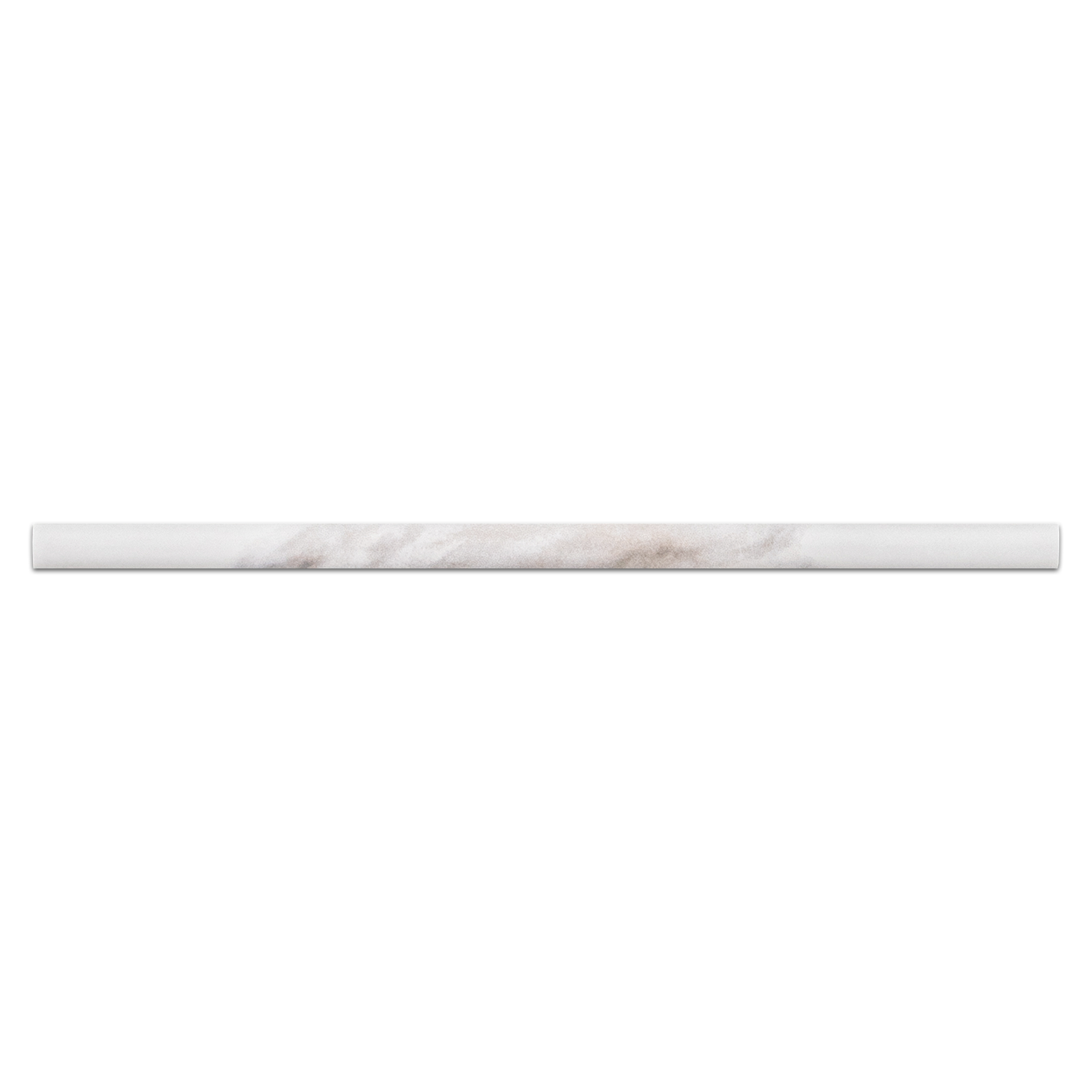 Traces calacatta porcelain quarter round x12 matte surface