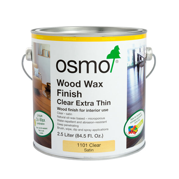 OSMO: Wood Wax Finish Extra Thin Sample #1101 (Clear | 5ml | Interior)