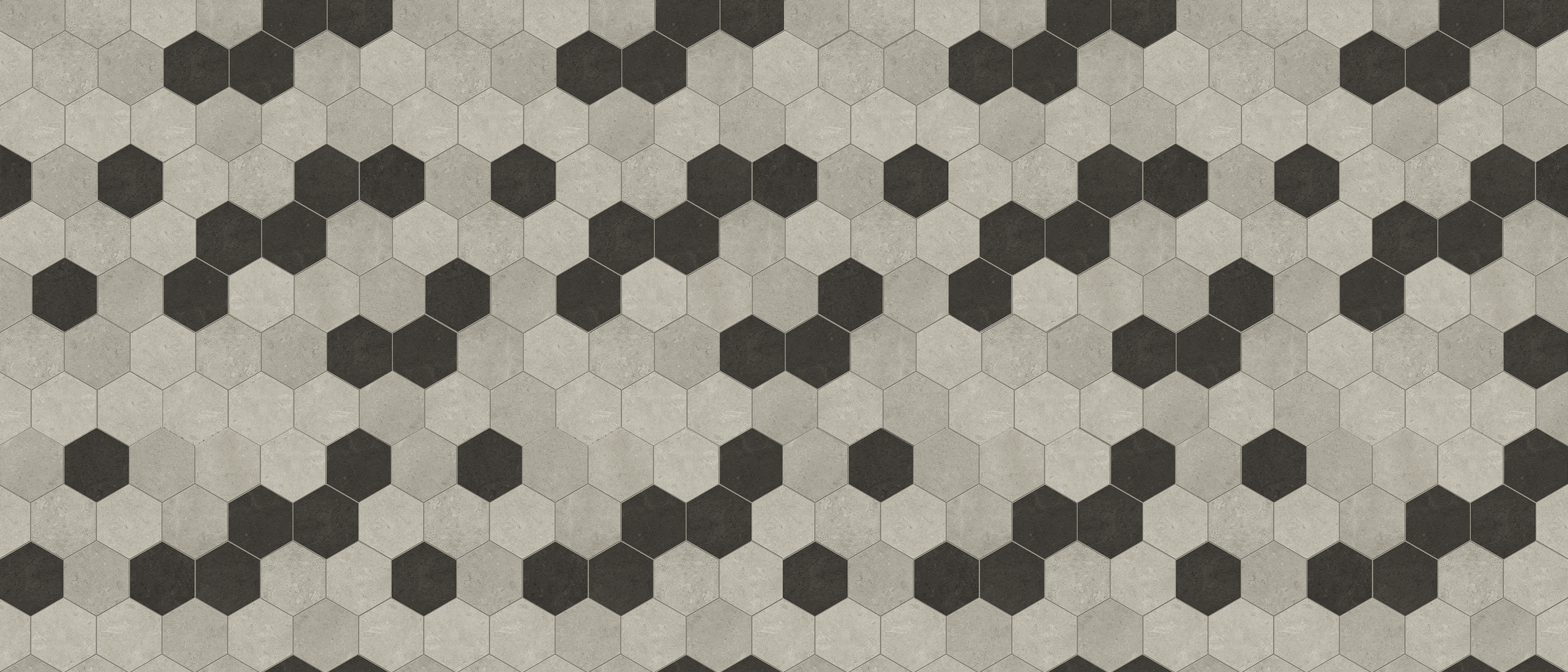 landmark 9mm frame hexagon multi_ dark mos d hexagon mosaic 12x10x9mm matte rectified porcelain tile distributed by surface group international