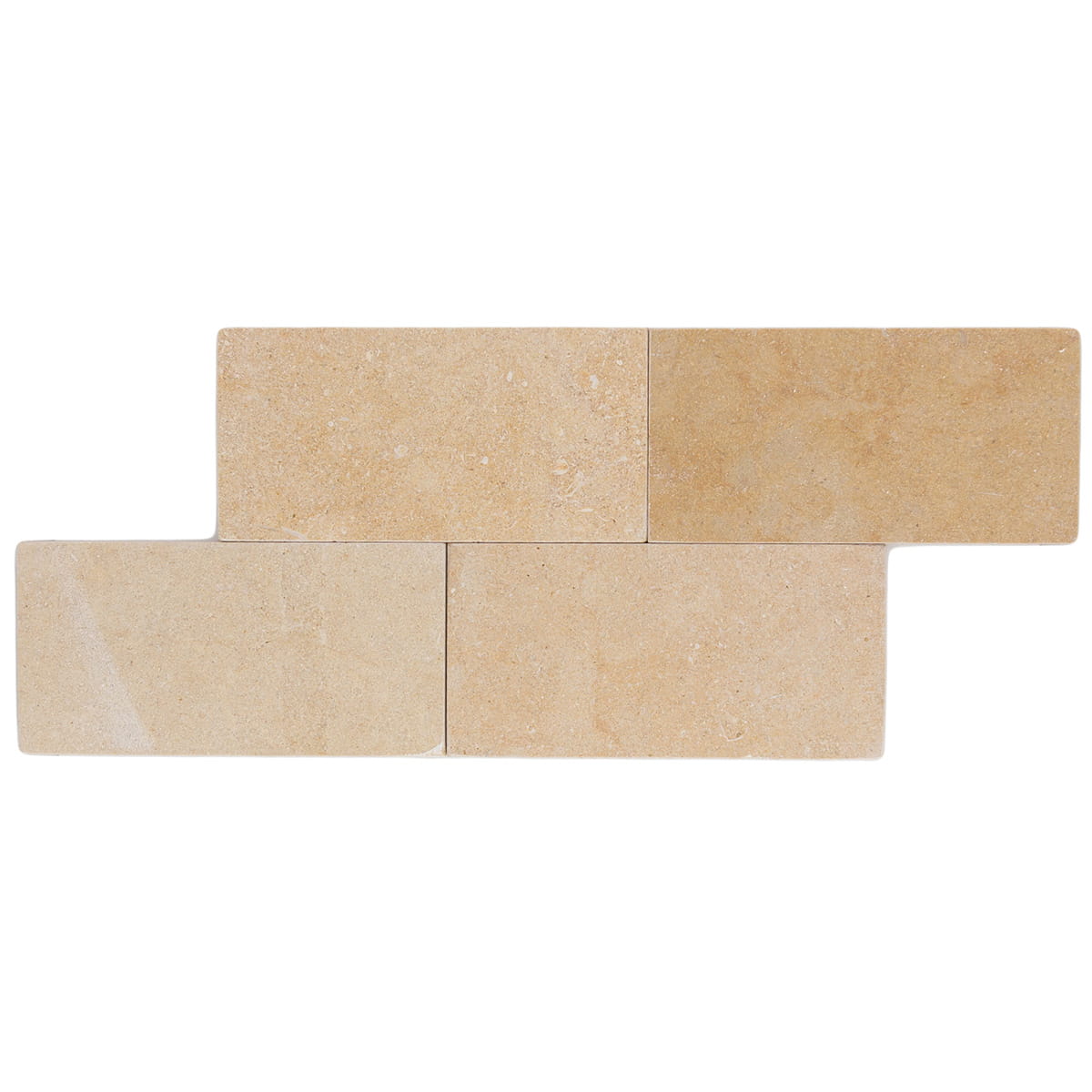 haussmann antique dore halila limestone rectangle natural stone field tile 3x6 honed