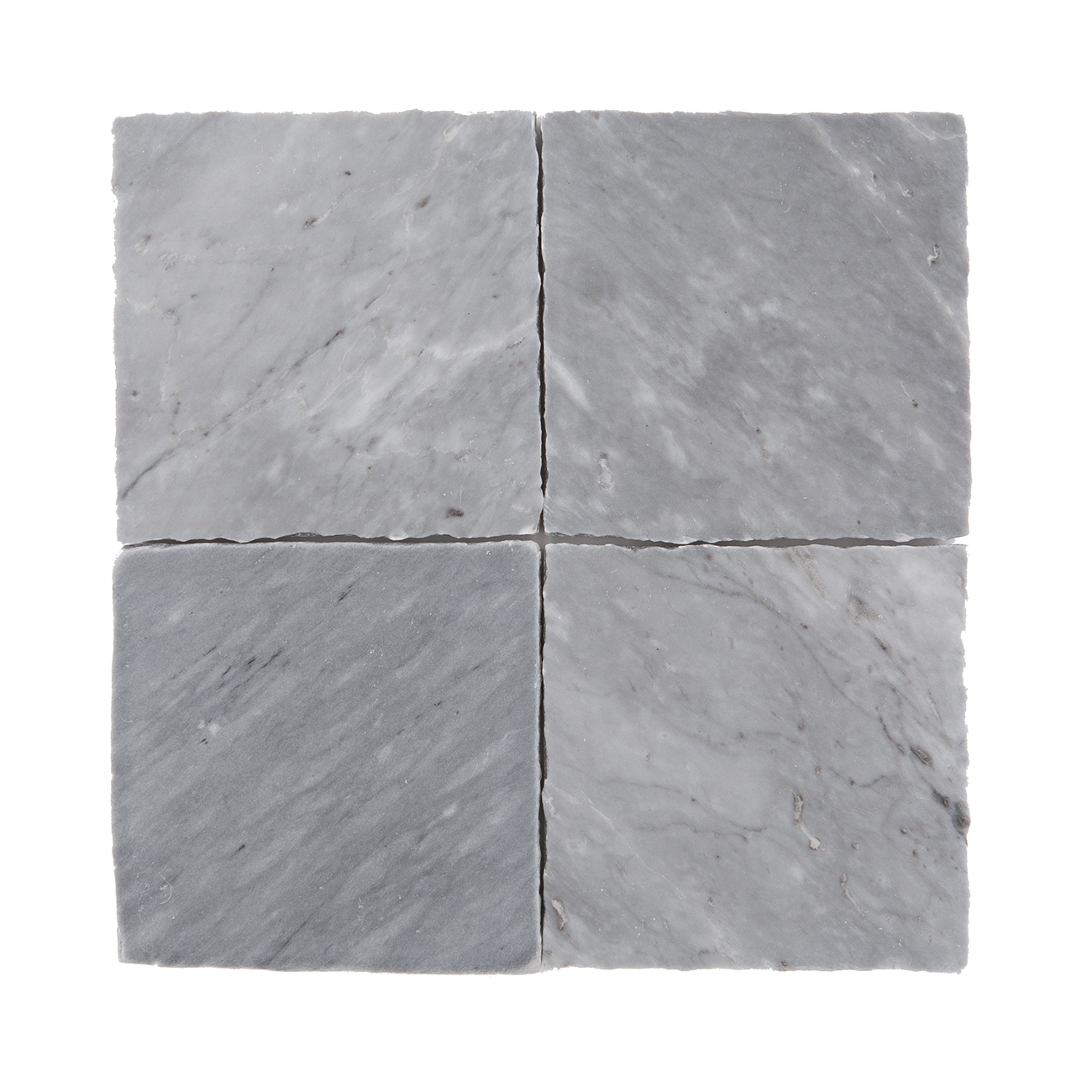 haussmann bardiglio marble square natural stone field tile 4x4 old world