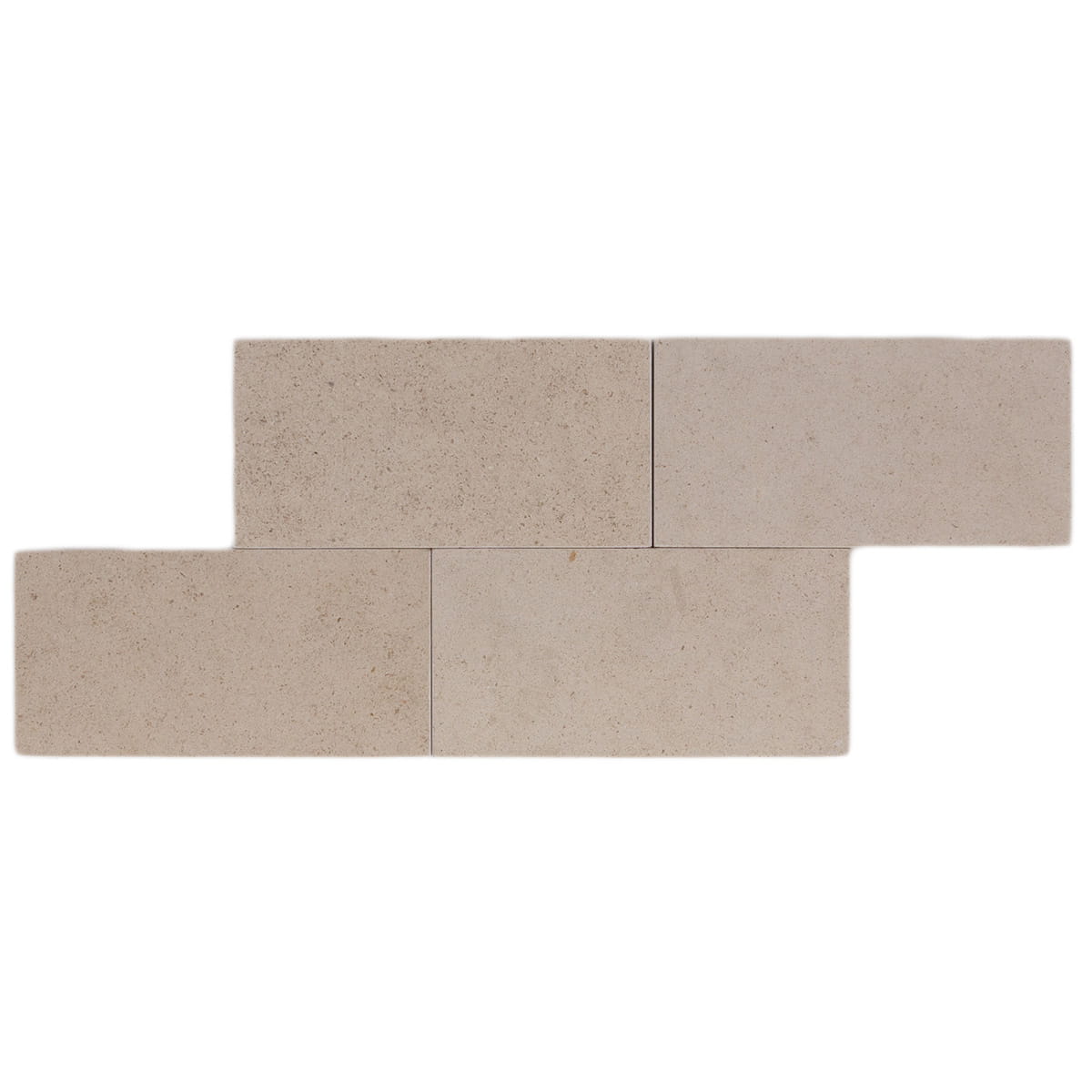 haussmann belair porto beige limestone rectangle natural stone field tile 3x6 honed