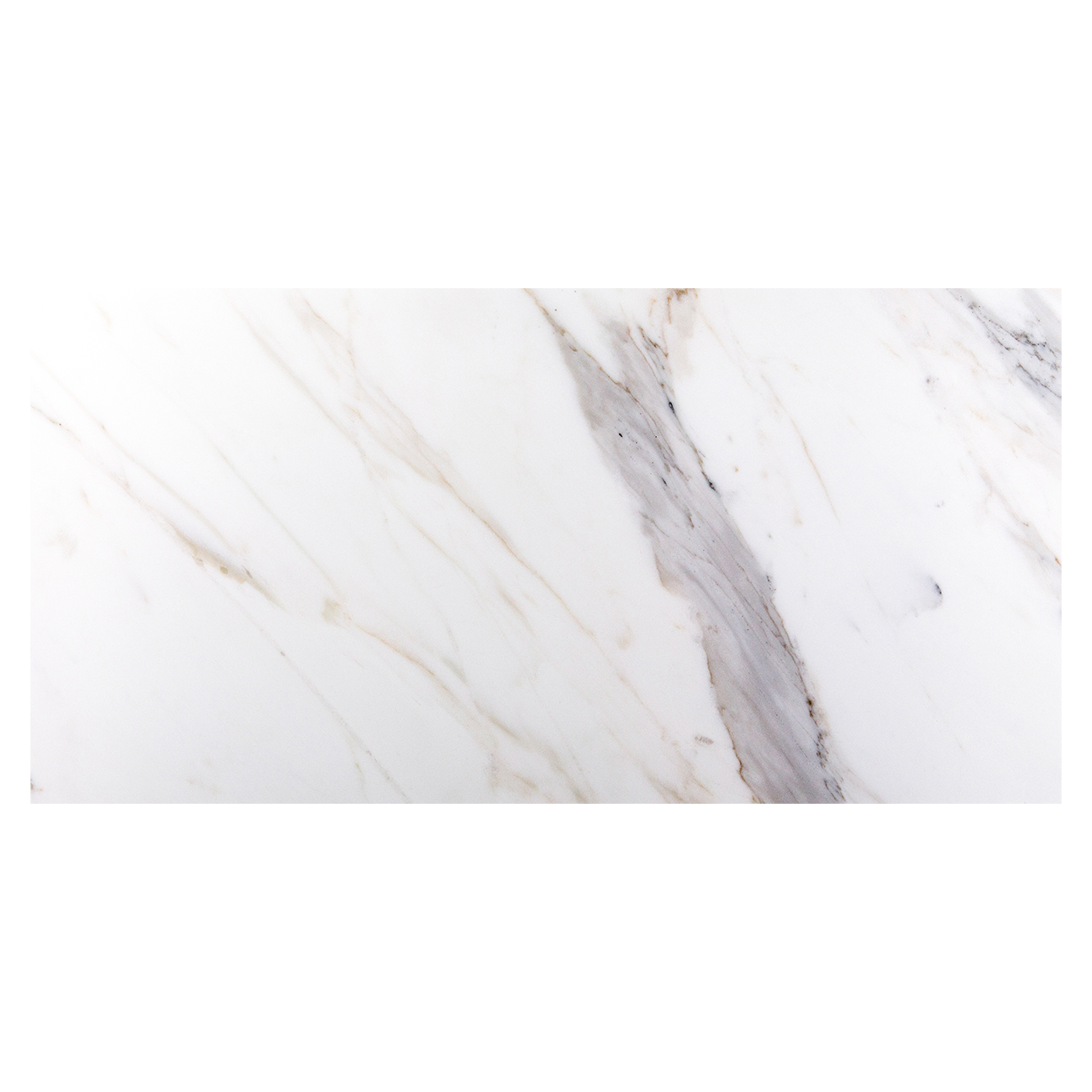haussmann calacatta marble rectangle natural stone field tile 12x24 honed