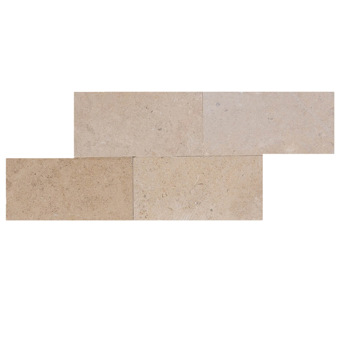 haussmann corton beige limestone rectangle natural stone field tile 3x6 honed