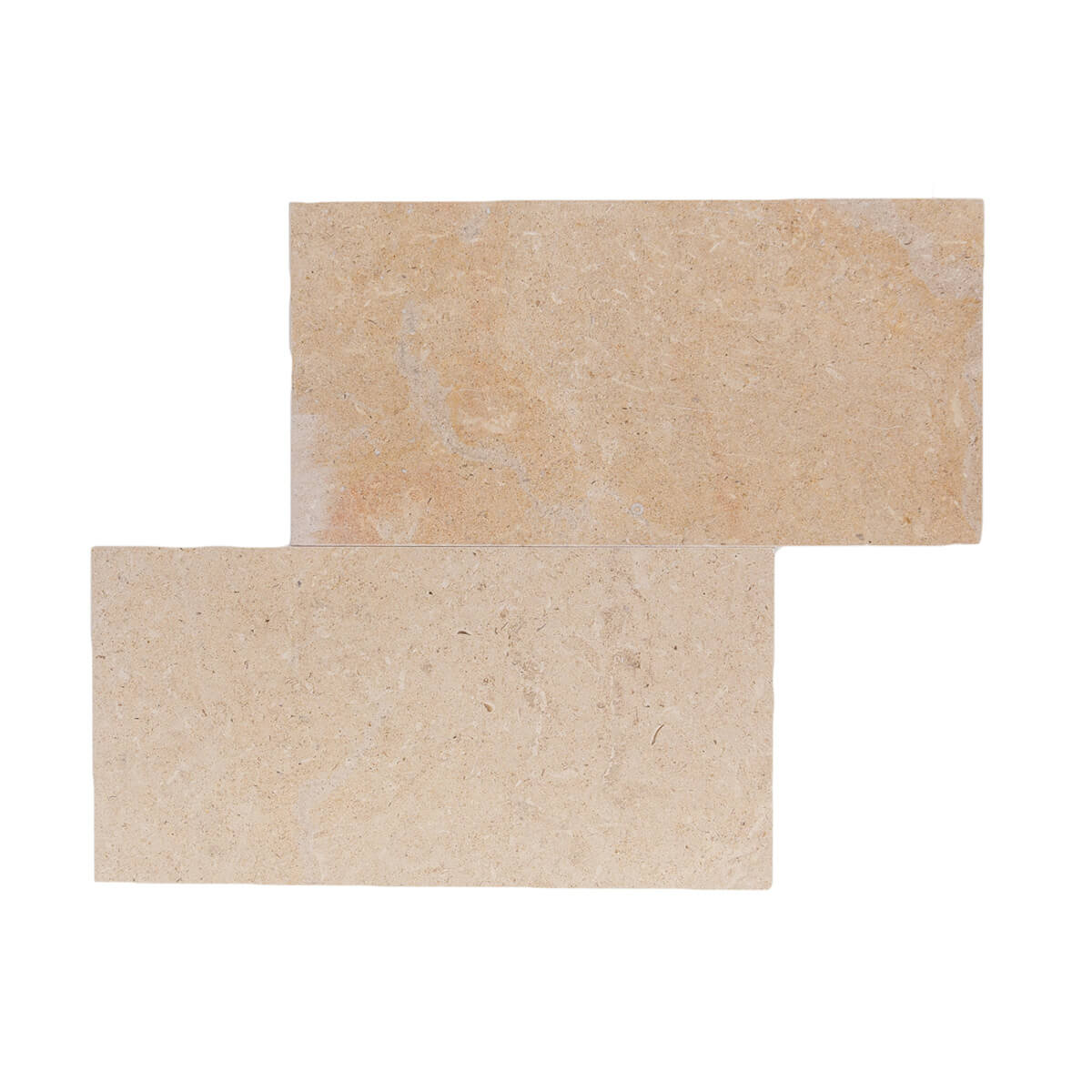 haussmann corton beige limestone rectangle natural stone field tile 6x12 honed