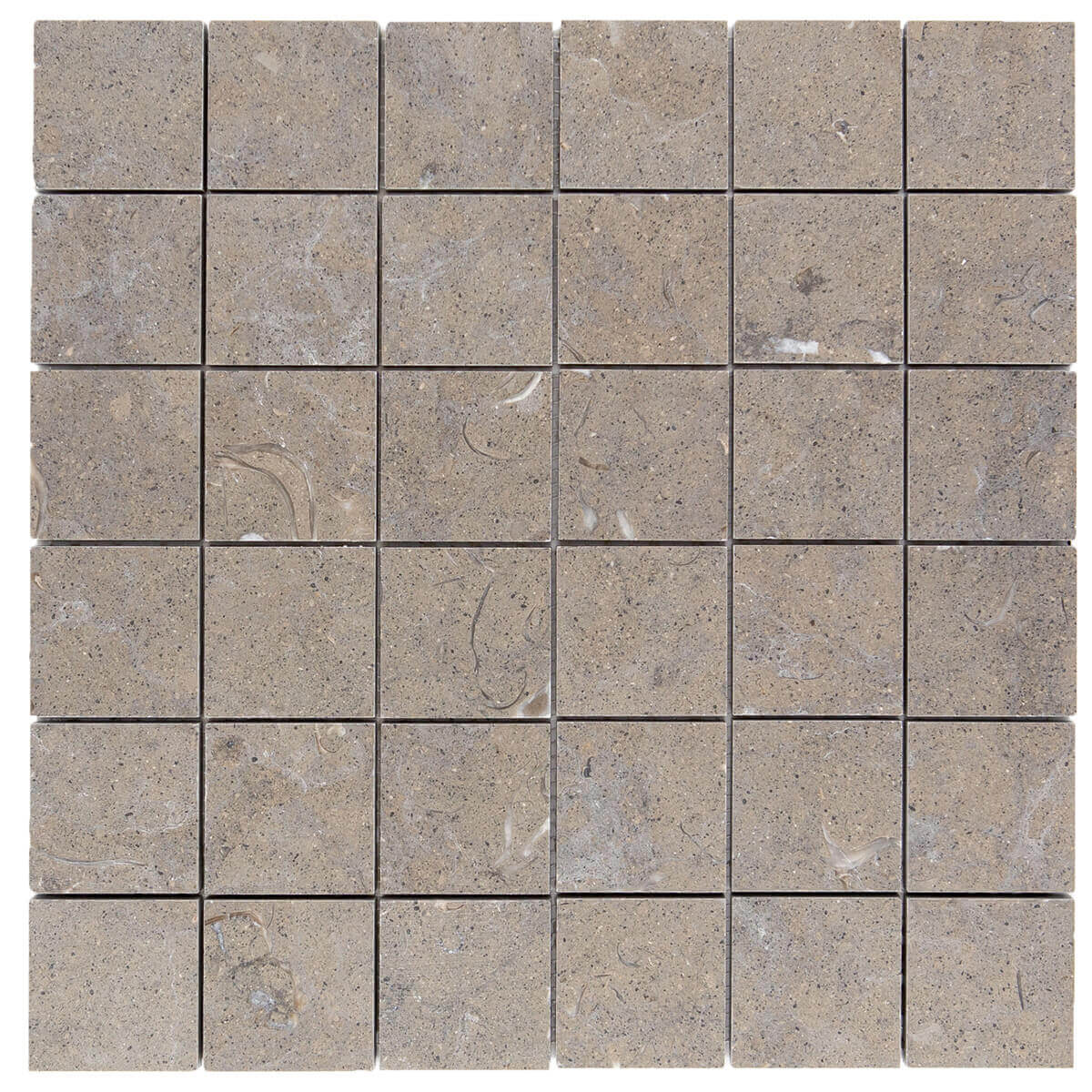 haussmann cote d azur limestone square mosaic tile 2x2 honed