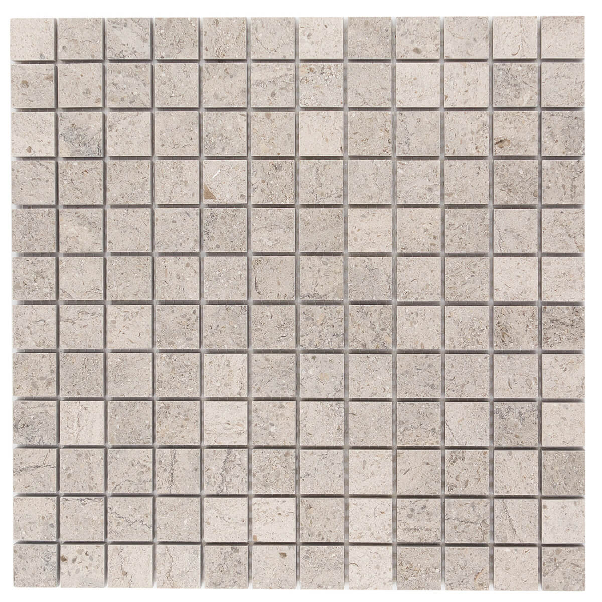 haussmann fontainebleau gascogne blue limestone square mosaic tile 1x1 honed