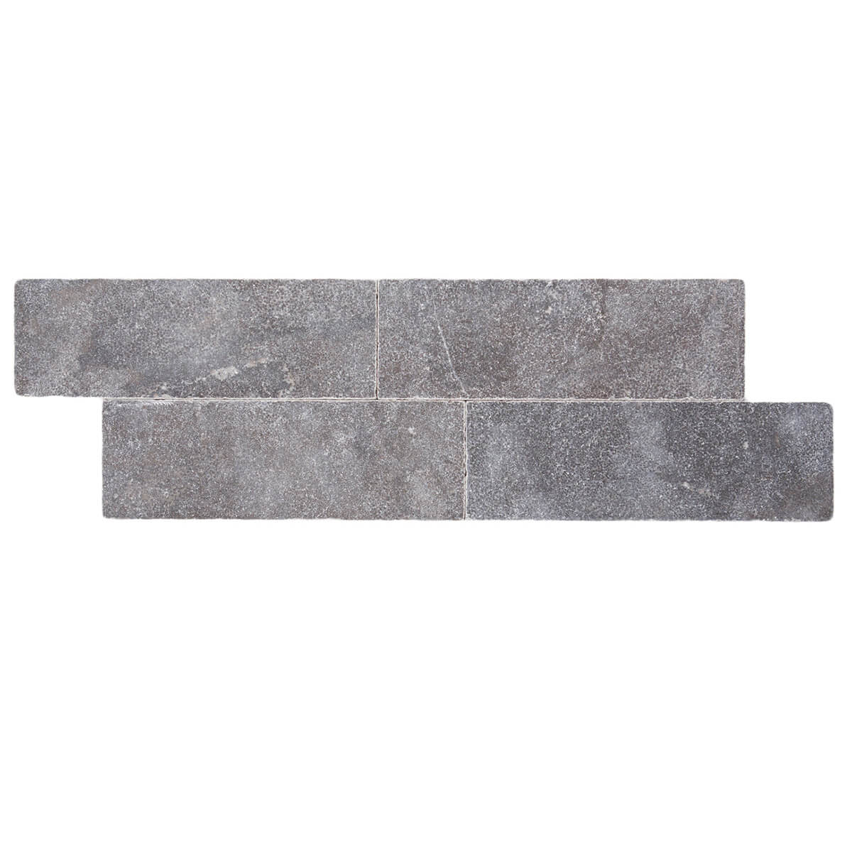 haussmann pierre noire limestone rectangle natural stone field tile 3x9 tumbled