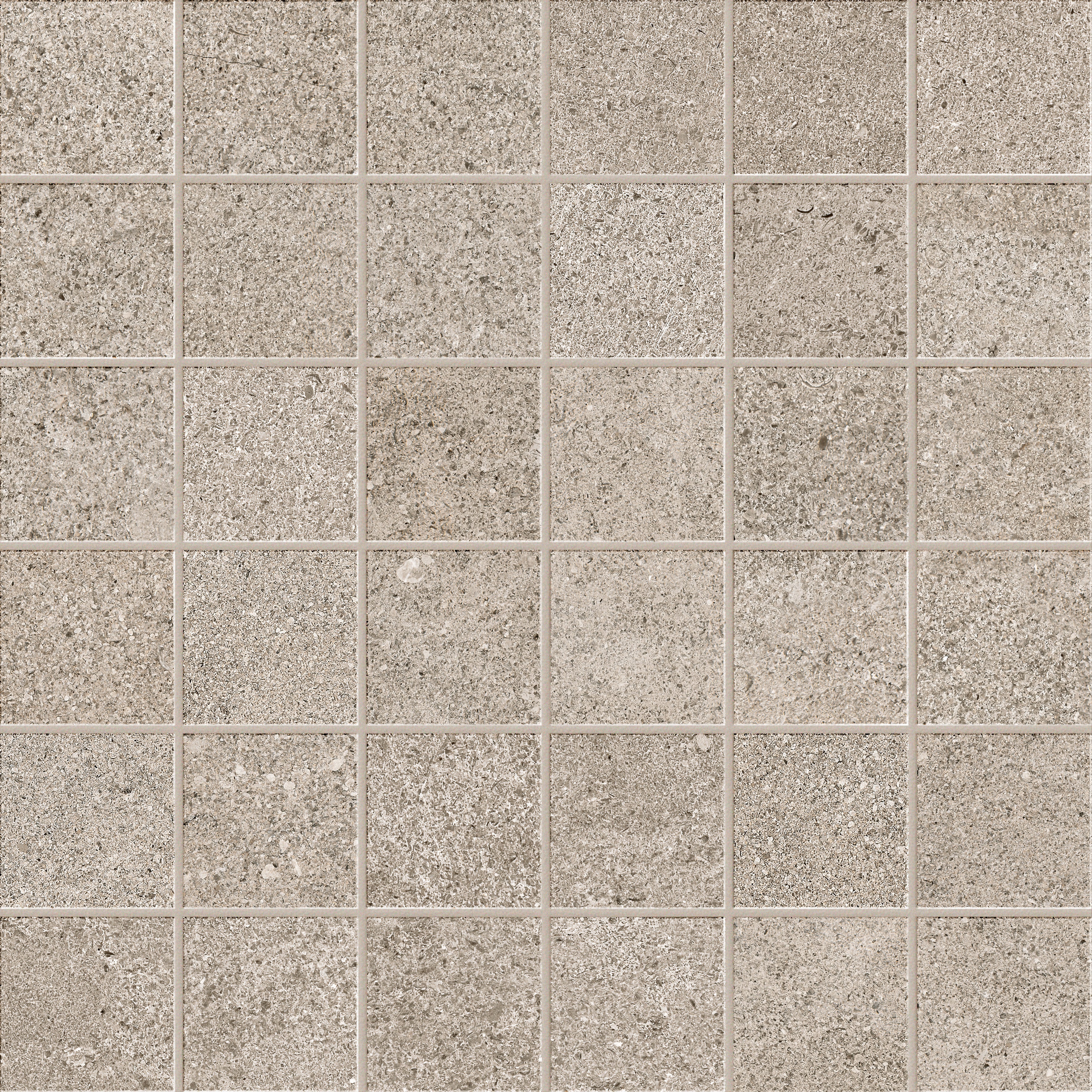 INFINITY: Desert Square Straight Stack Field Mosaic (12"x12"x9mm | matte | rectified)