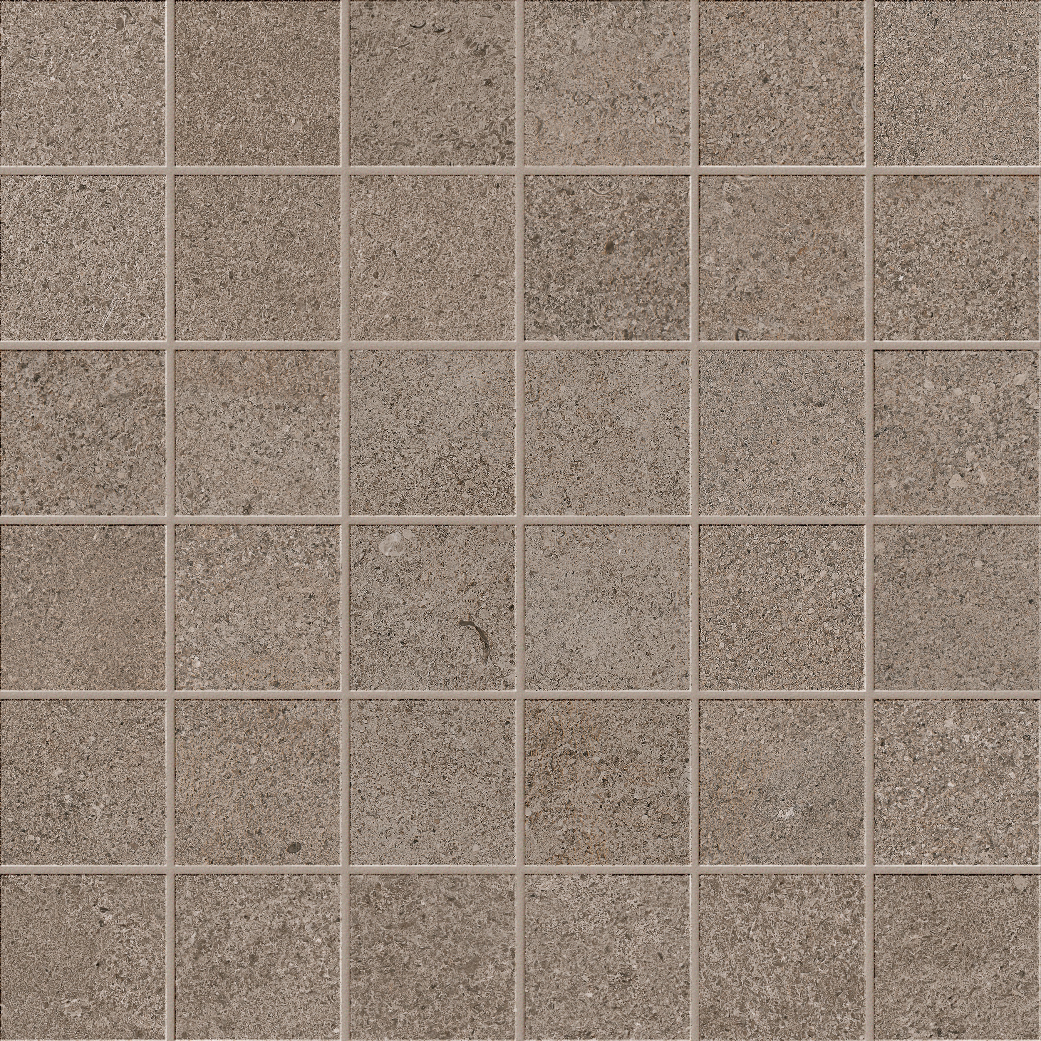 INFINITY: Space Square Straight Stack Field Mosaic (12"x12"x9mm | matte | rectified)