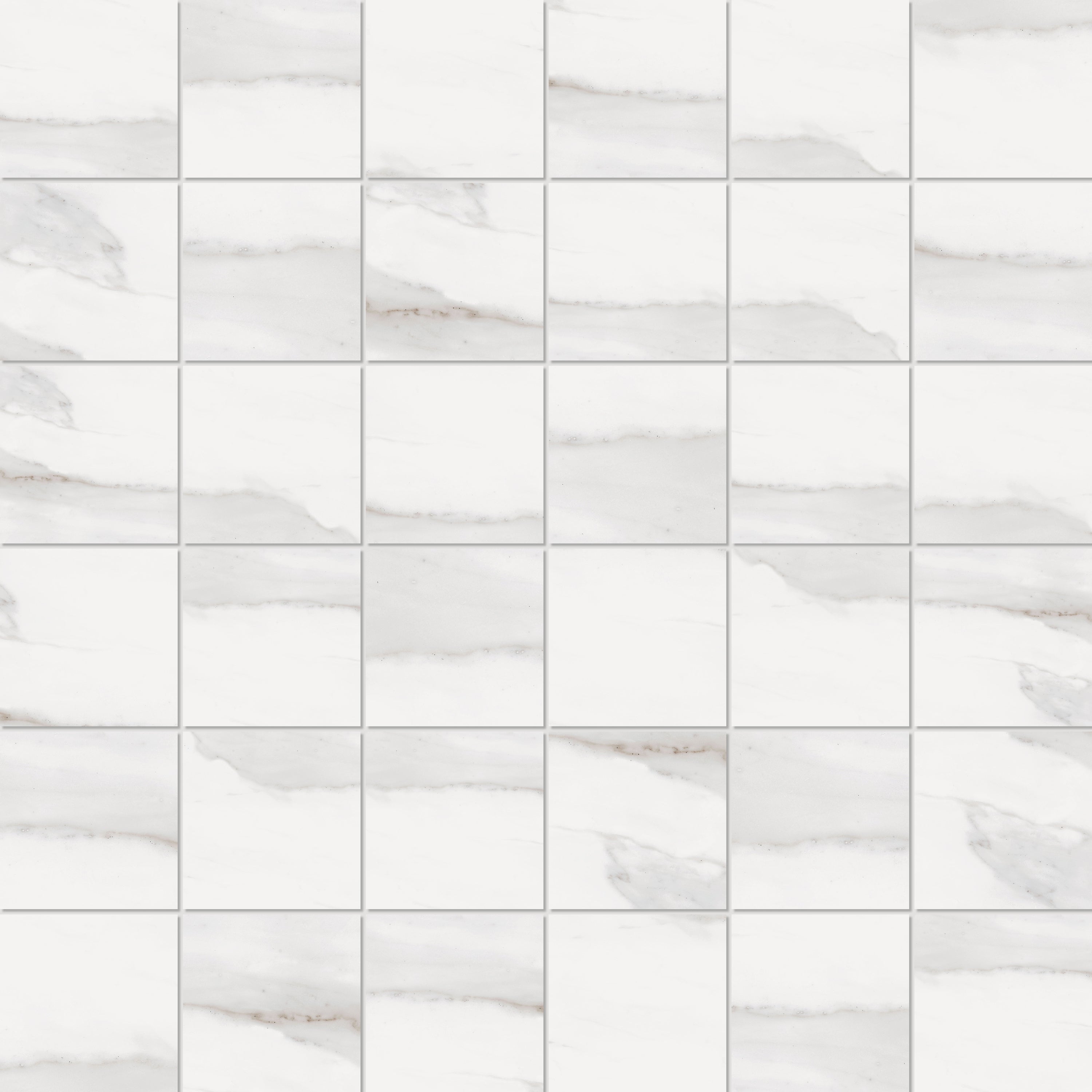 landmark contract tuscany white straight stack 2x2 mosaic 12x12x8mm matte pressed porcelain tile distributed by surface group international