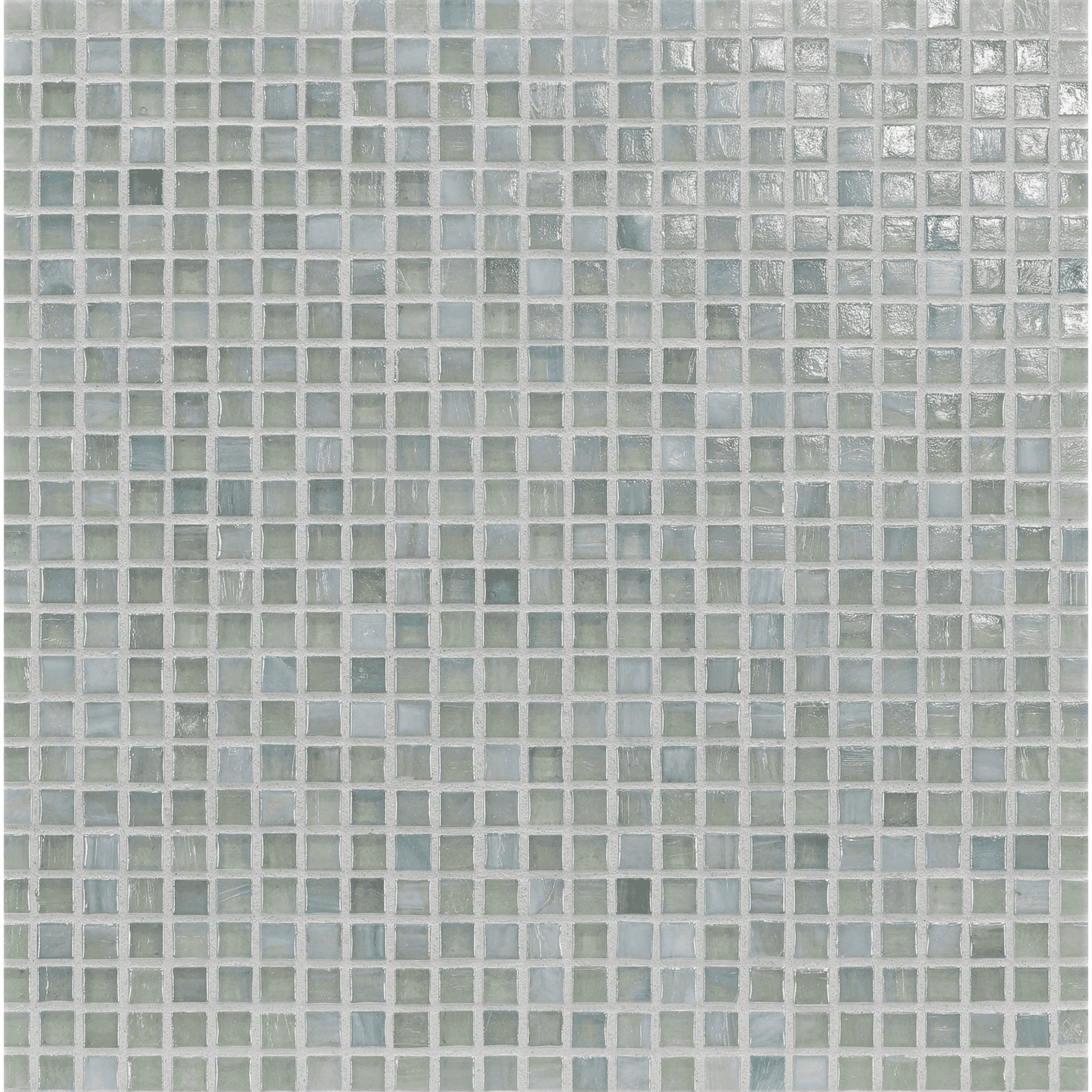 AGATE: Alassio 0.5"x0.5" Straight Stack Field Mosaic (12.52"x12.52" | pearl)