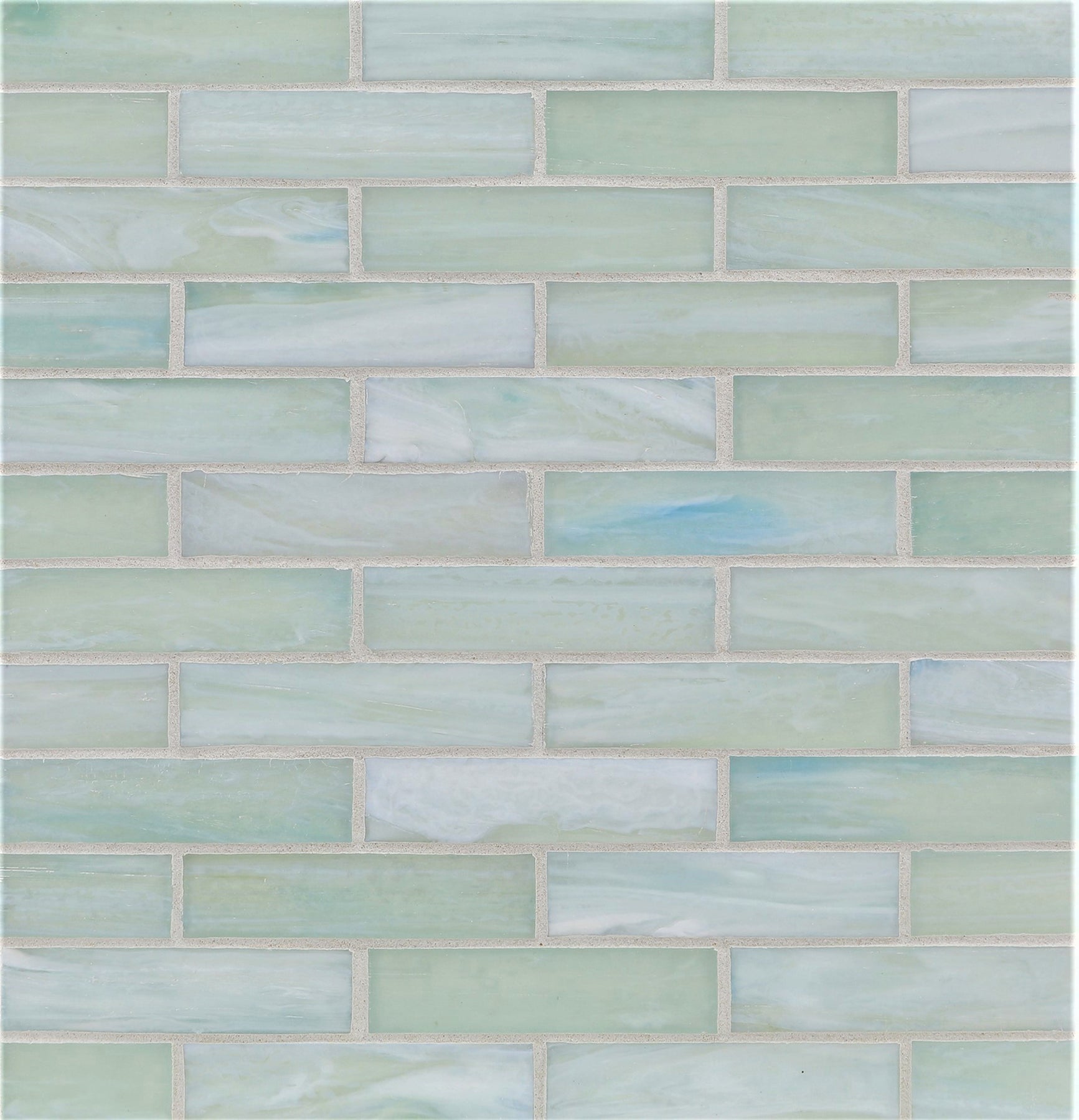 AGATE: Alassio 1"x4" Staggered Joint Field Mosaic (9.92"x12.41" | silk)