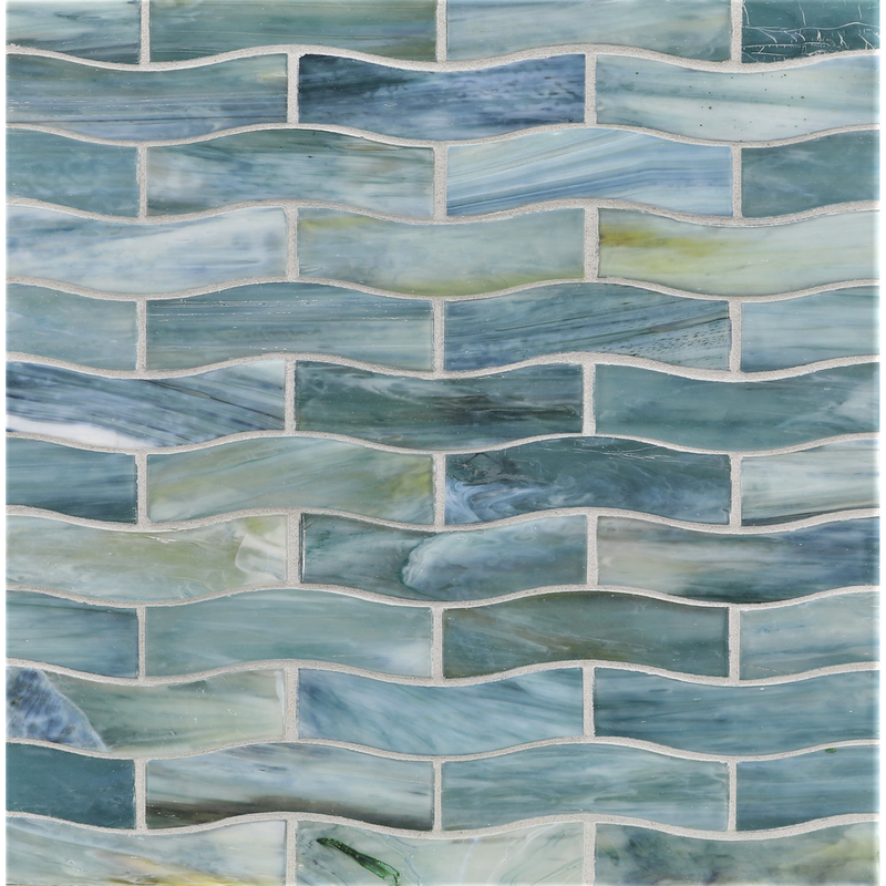 AGATE: Amalfi Zing Offset Field Mosaic (9.92"x12.28" | silk)