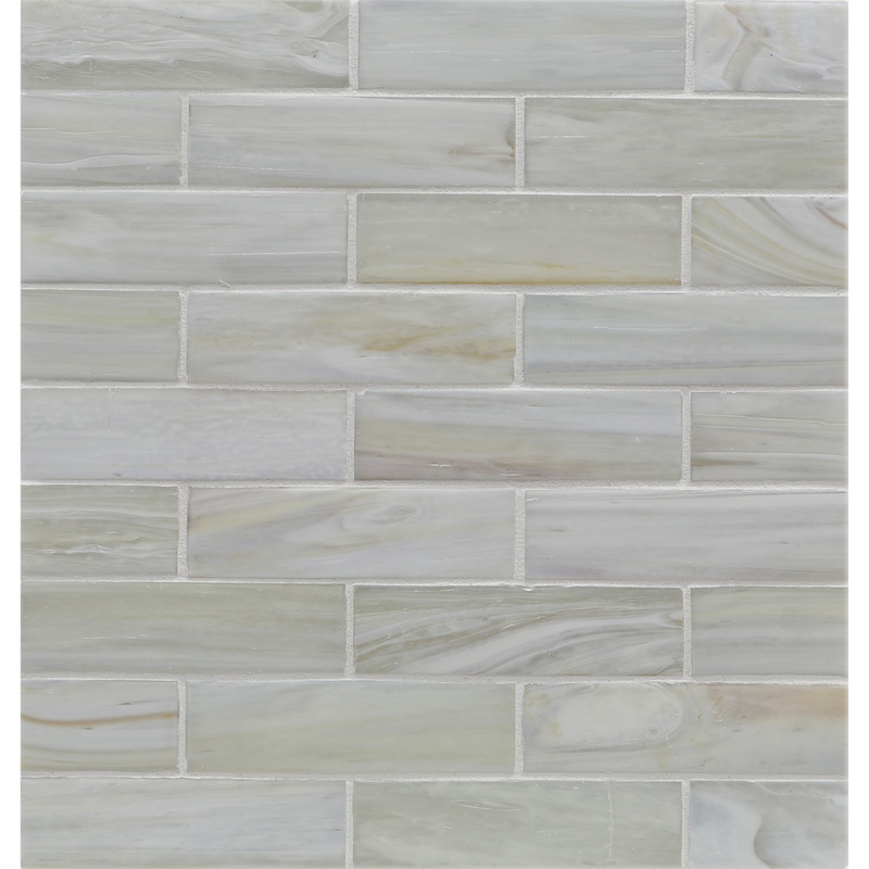 AGATE: Asolo 1.25"x5" Staggered Joint Field Mosaic (9.80"x12.83" | silk)