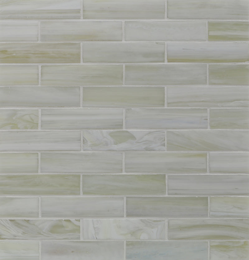 AGATE: Asolo 1"x4" Staggered Joint Field Mosaic (9.92"x12.41" | silk)