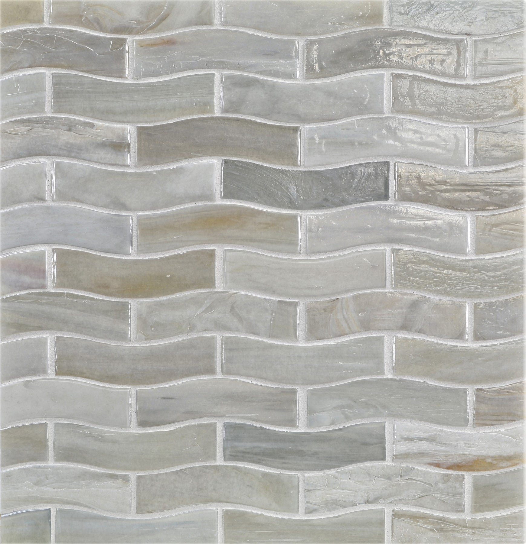 AGATE: Asolo Zing Offset Field Mosaic (9.92"x12.28" | pearl)
