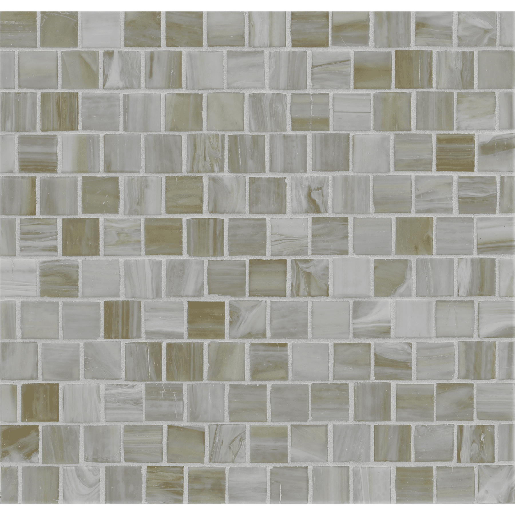 AGATE: Cortona 1"x1" Staggered Joint Field Mosaic (12.51"x12.51" | silk)