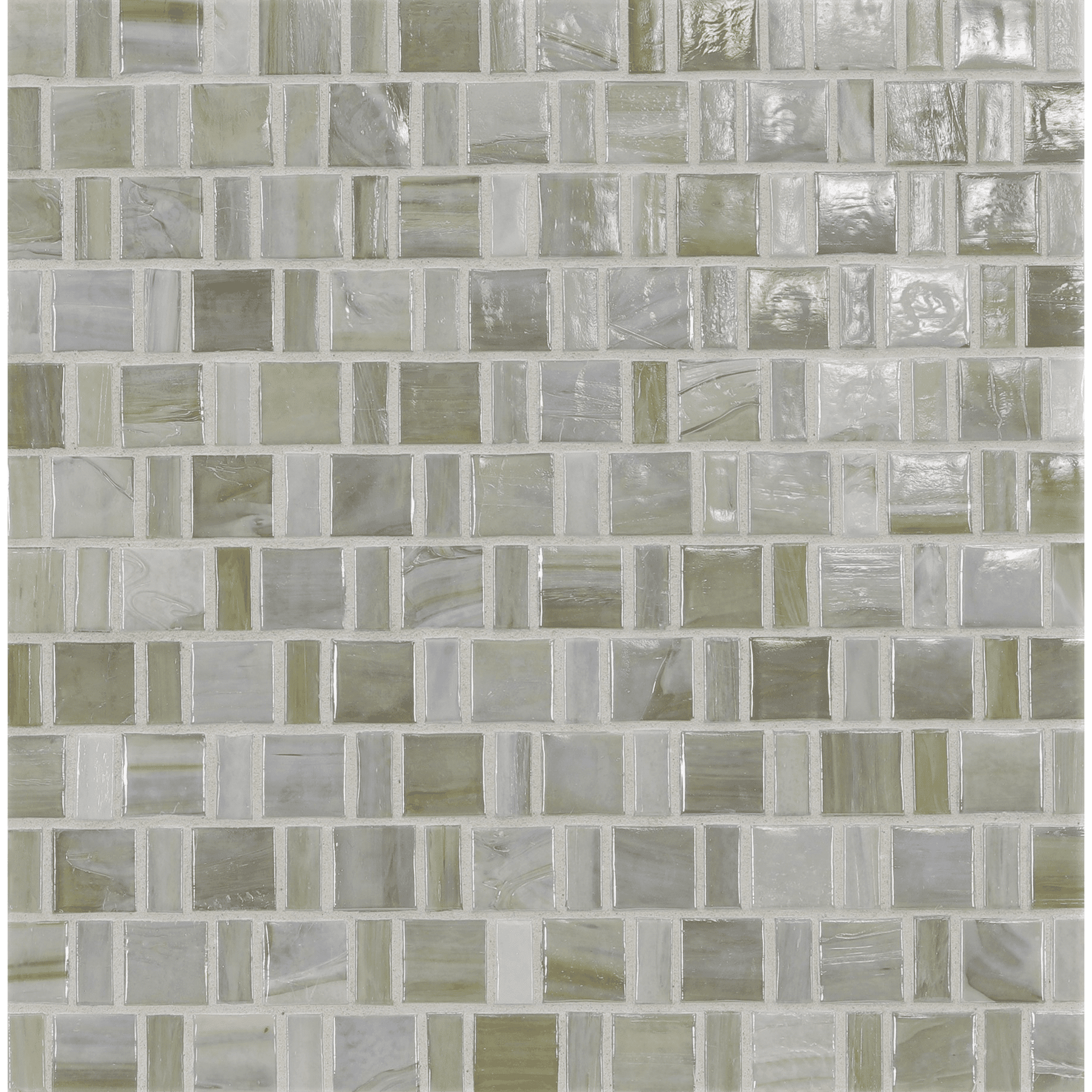 AGATE: Cortona Japonaise Staggered Joint Field Mosaic (12.57"x12.50" | pearl)