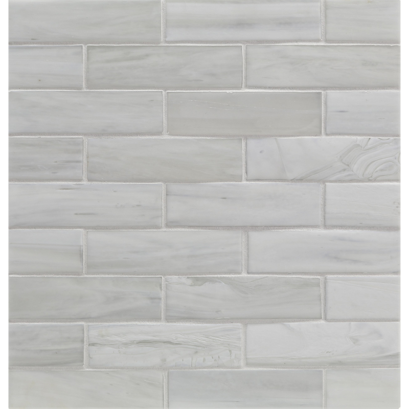 AGATE: Matera 1.25"x5" Staggered Joint Field Mosaic (9.80"x12.83" | silk)