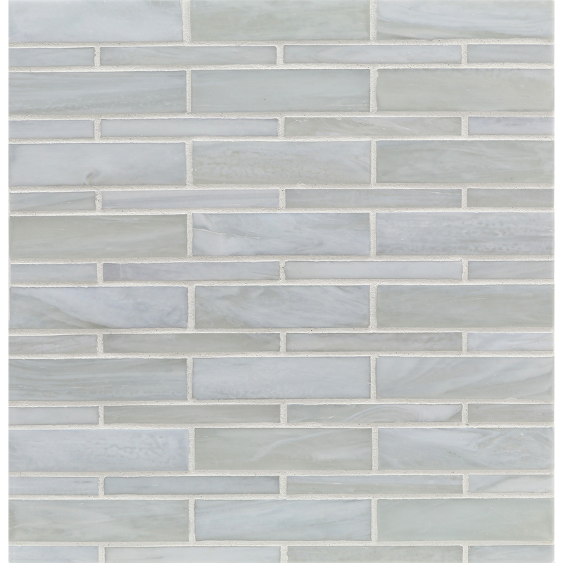 AGATE: Matera Moyou Staggered Joint Field Mosaic (7.94"x12.38" | silk)