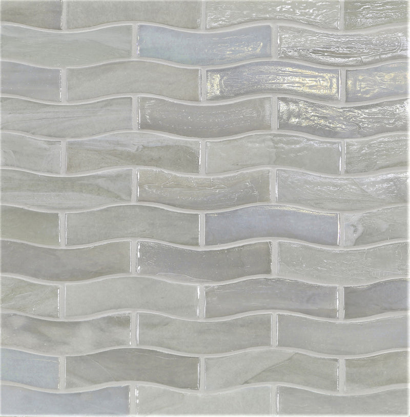 AGATE: Matera Zing Offset Field Mosaic (9.92"x12.28" | pearl)