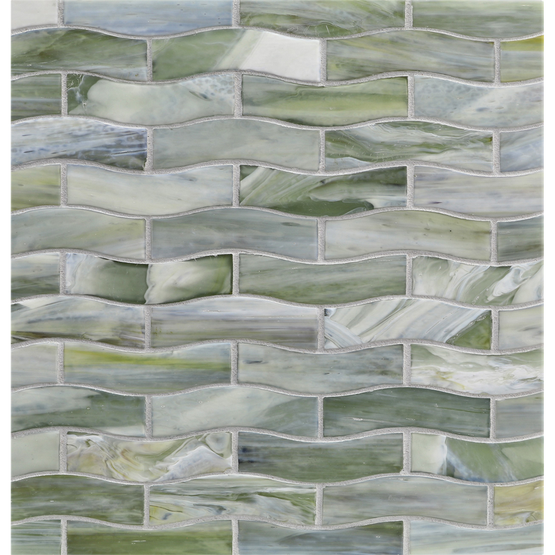 AGATE: Pienza Zing Offset Field Mosaic (9.92"x12.28" | silk)